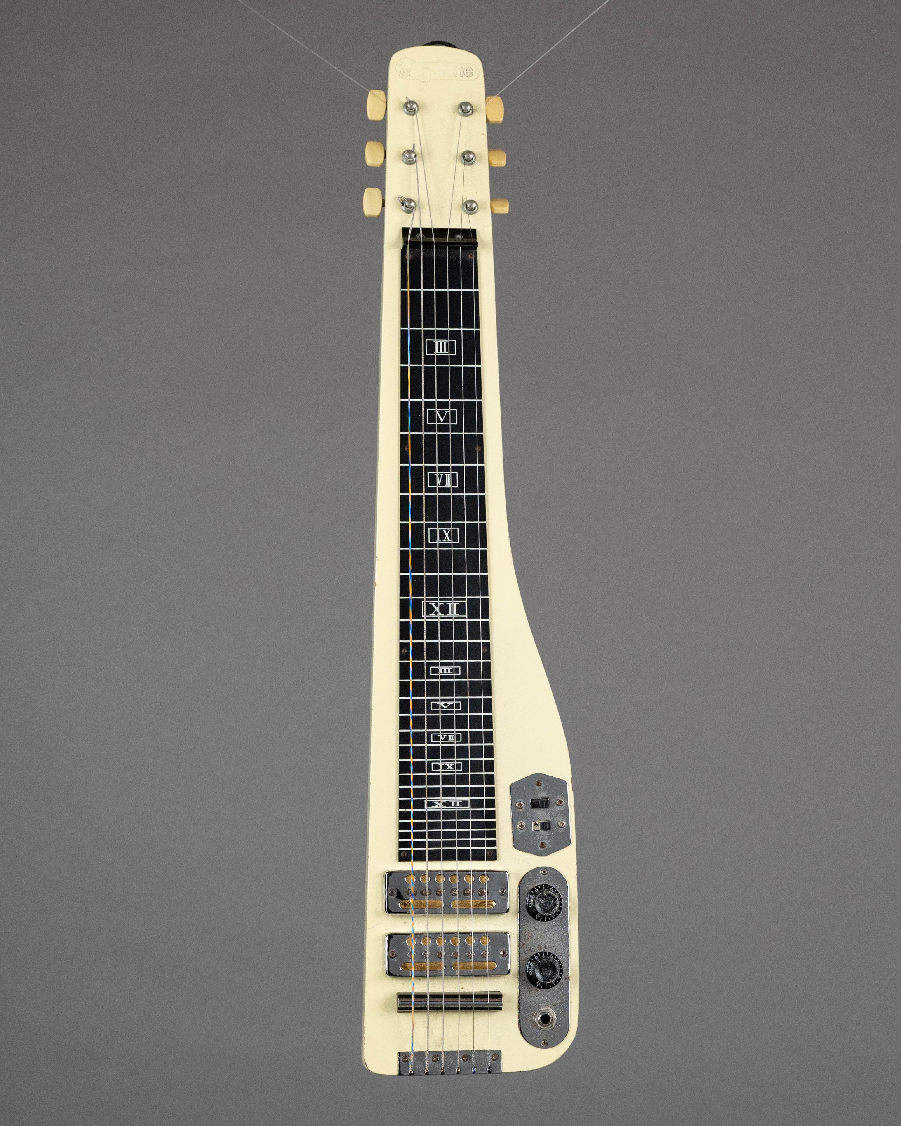 c1960s Guyatone Lap Steel (Japan, White, HSC)