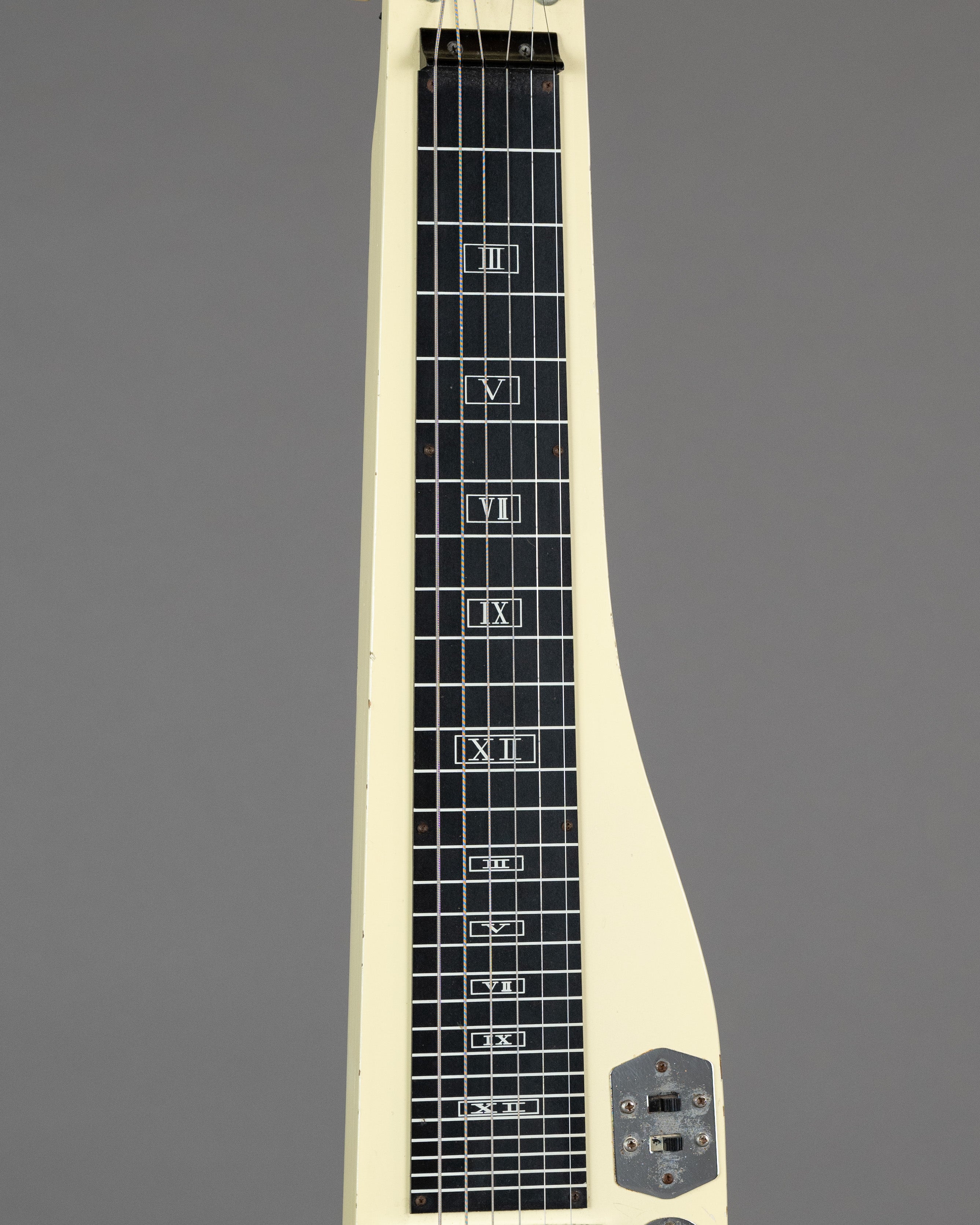 c1960s Guyatone Lap Steel (Japan, White, HSC)