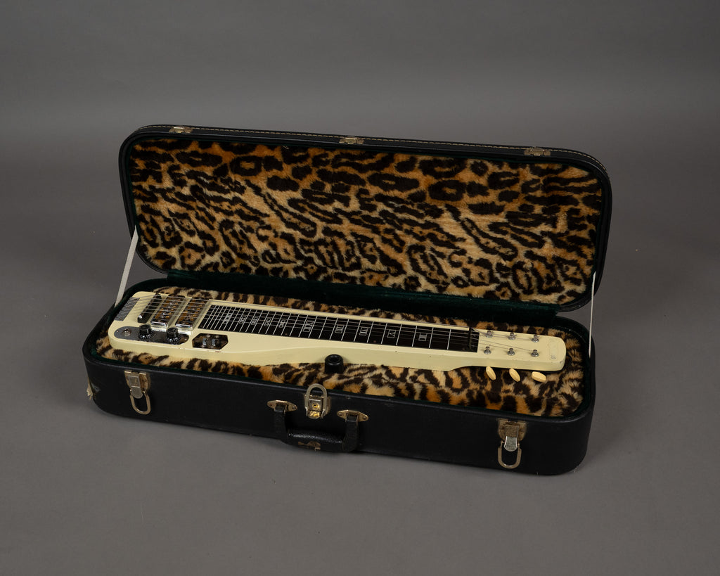 c1960s Guyatone Lap Steel (Japan, White, HSC)