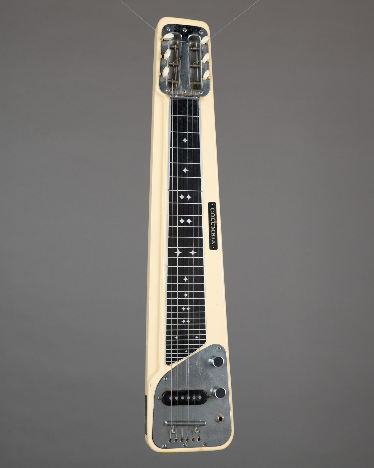 c1960s Columbia CEG-581 Lap Steel (Japan, White)