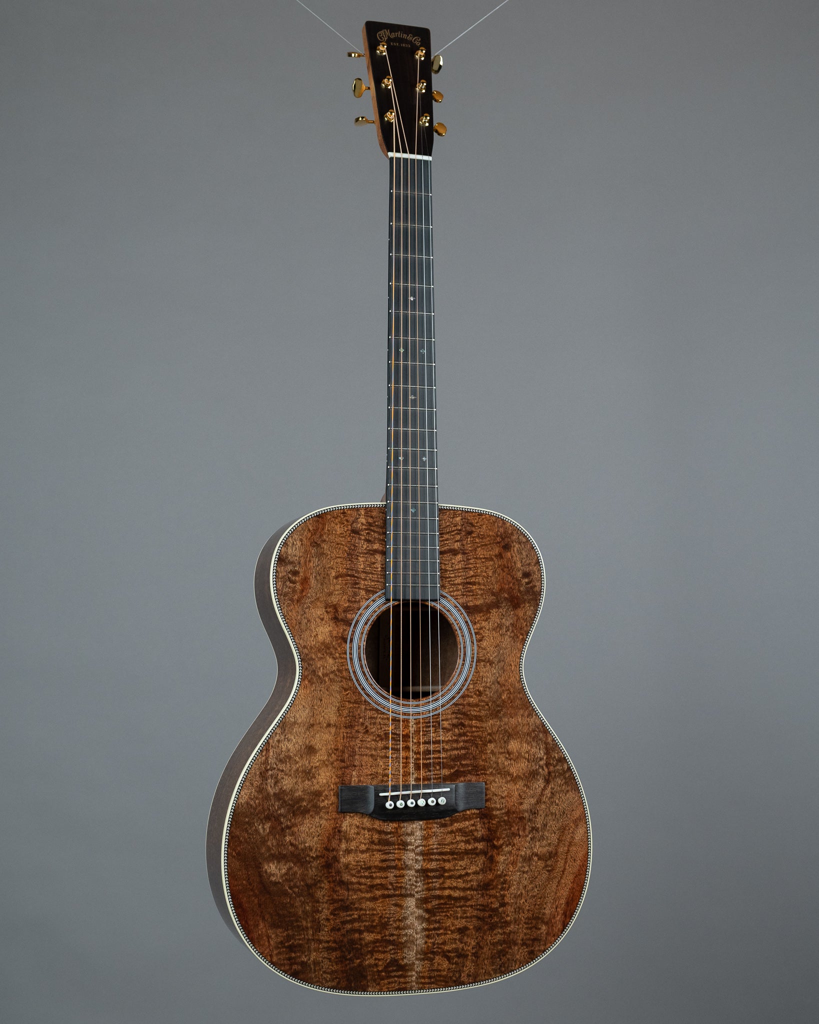 Martin Custom Shop Style-28 OM-14 Exceptional Figure Koa