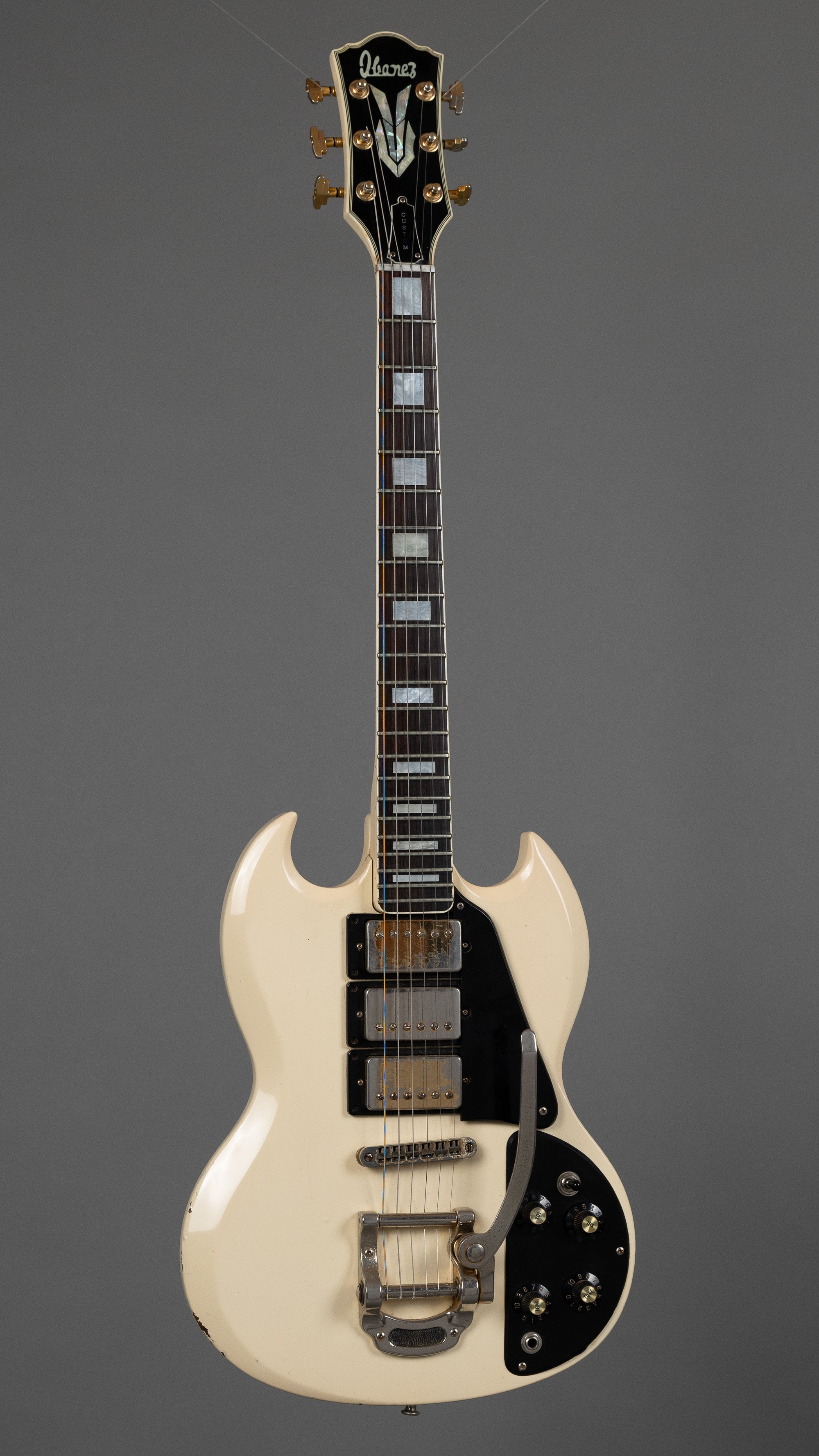 1977 Ibanez SG Custom (Japan, White, HSC)