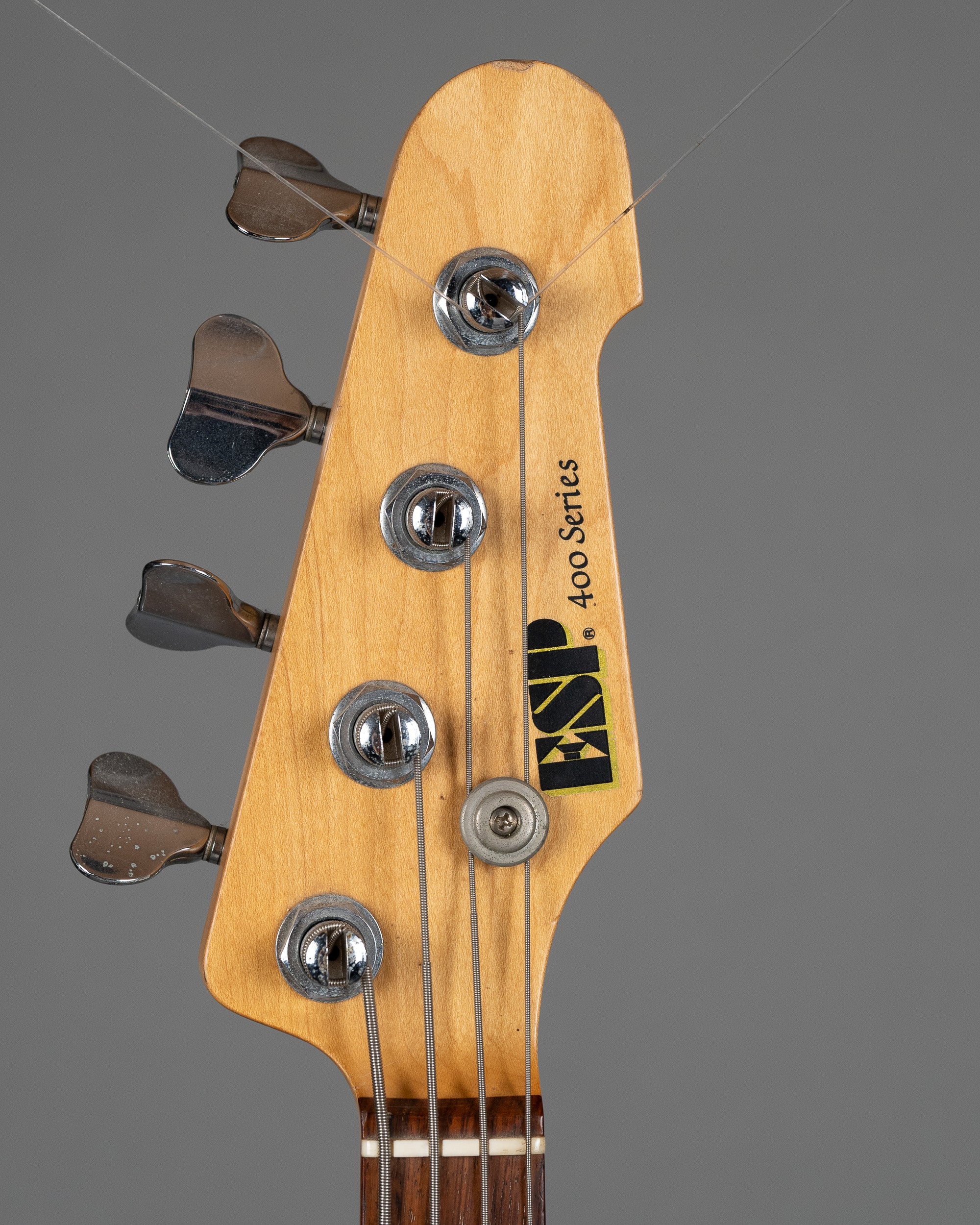 c1987 ESP 400 Jazz Bass (Japan, Black, HSC)