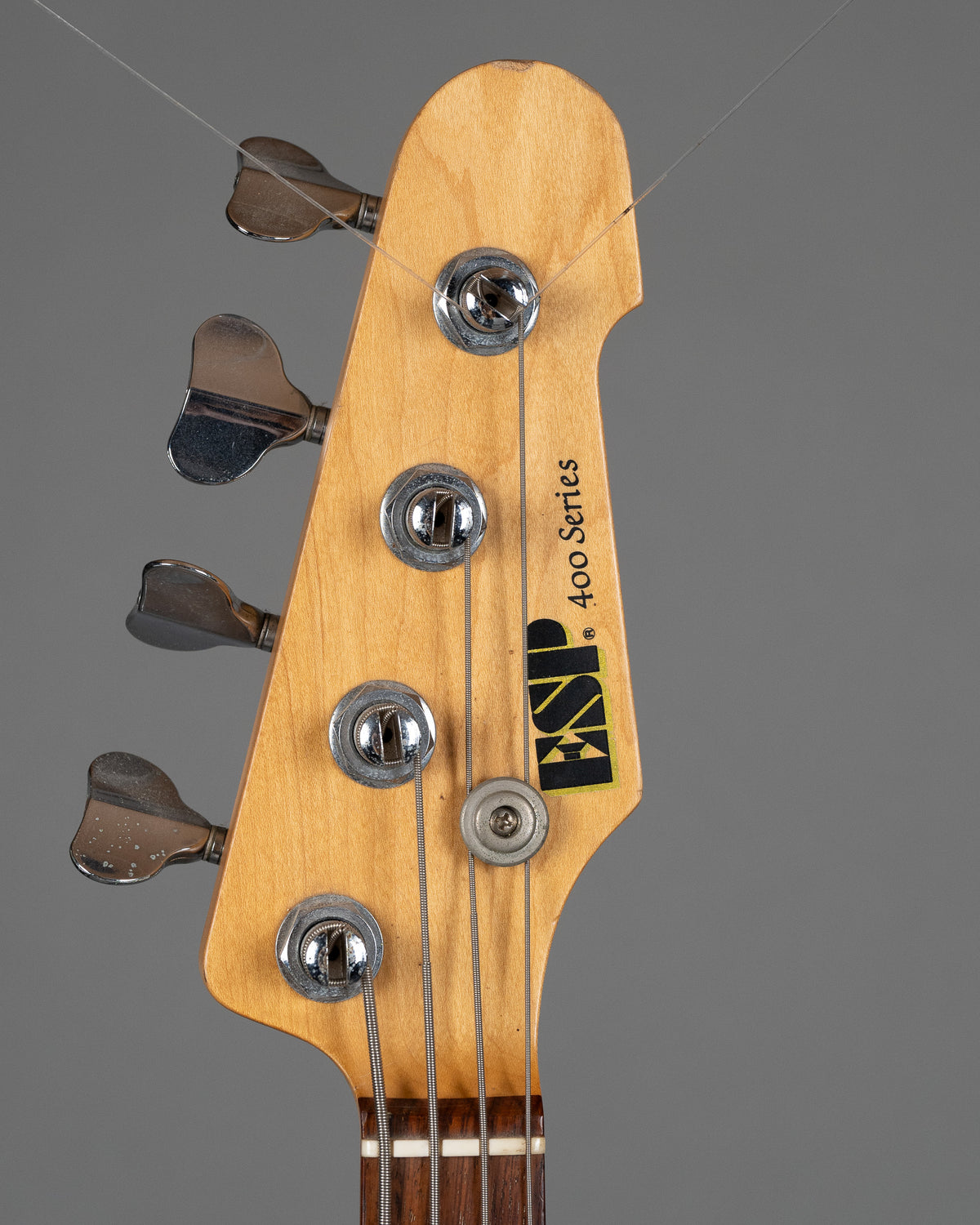 c1987 ESP 400 Jazz Bass (Japan, Black, HSC)