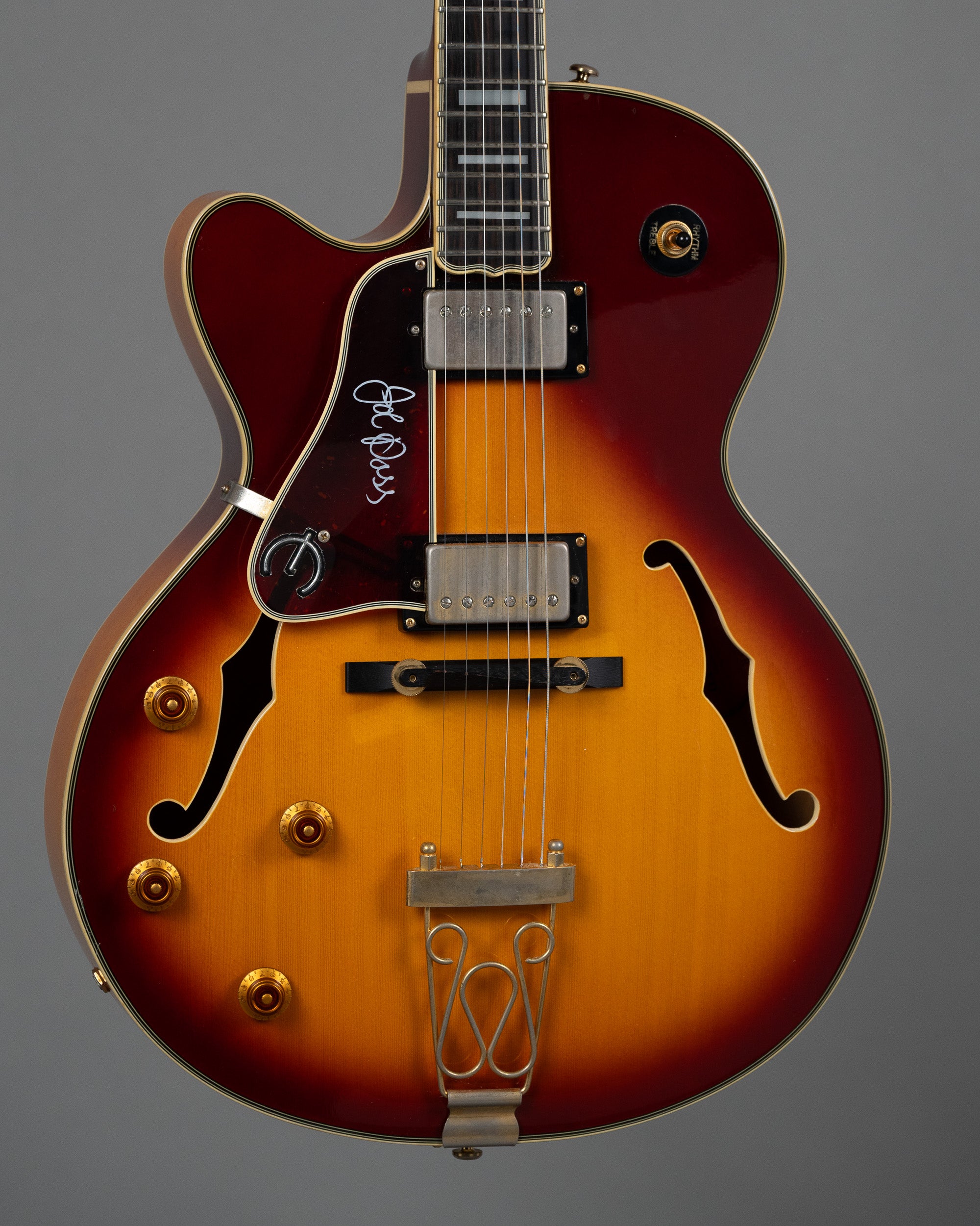 1999 Epiphone Joe Pass Emperor (Korea, Left Handed, Sunburst)