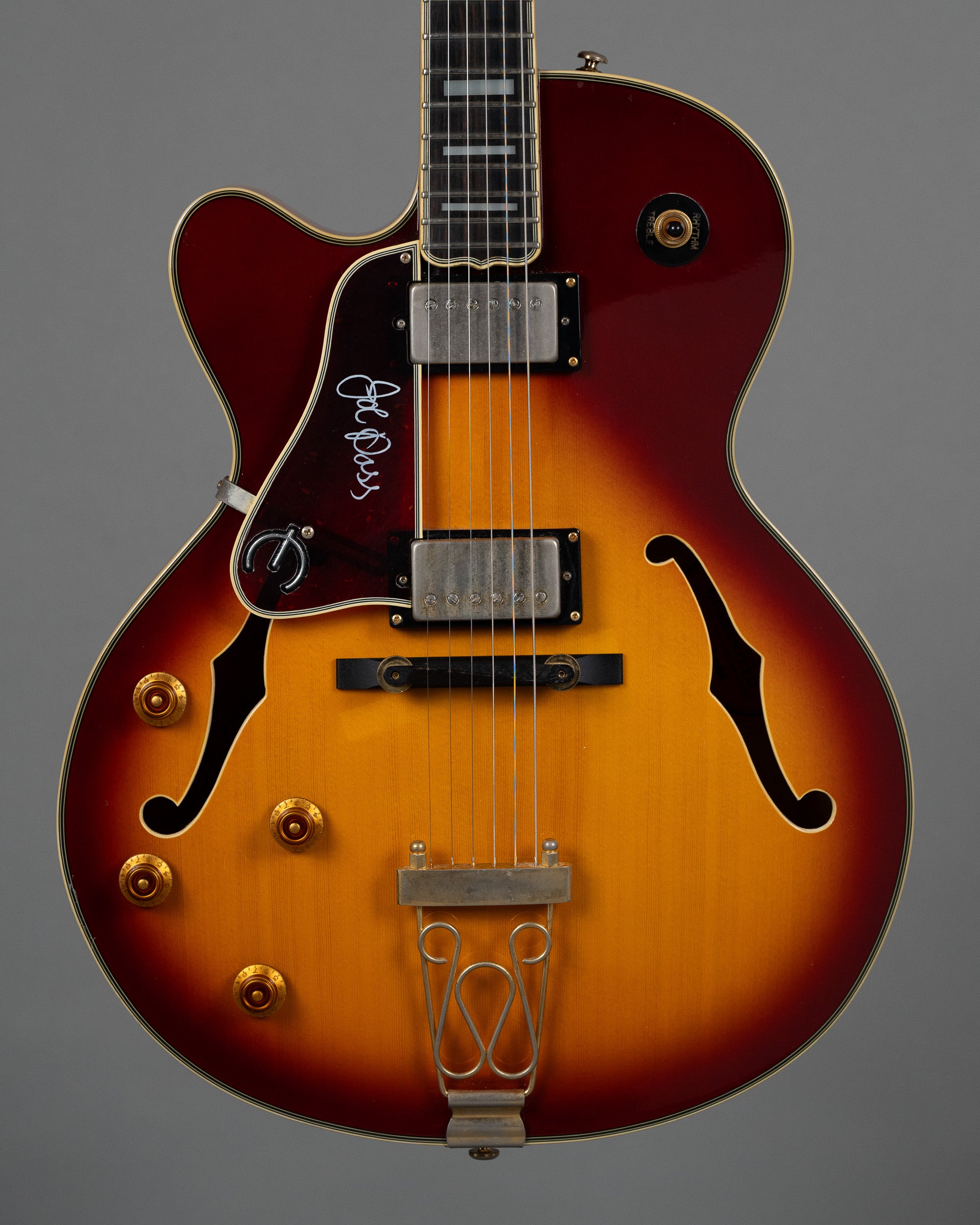 1999 Epiphone Joe Pass Emperor (Korea, Left Handed, Sunburst)