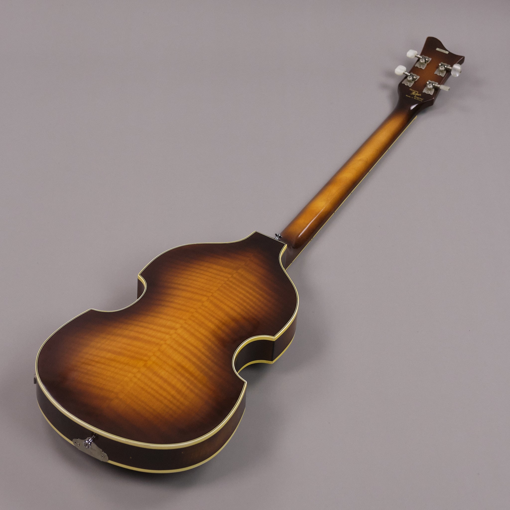 1988 Hofner 500/1 'Viola Bass' (Germany, Sunburst, Blade Pickups, OHSC)