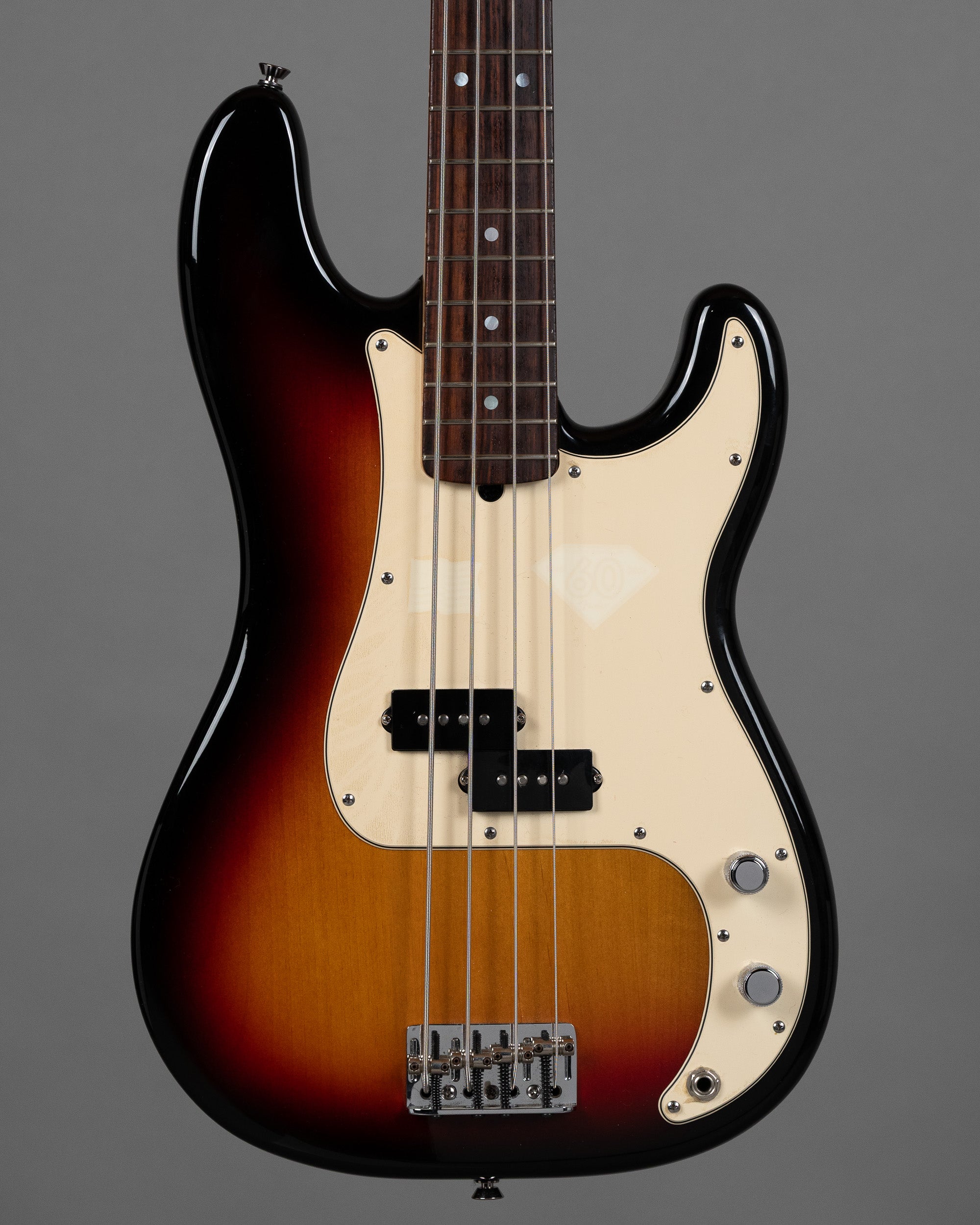 2006 Fender 60th Anniversary American Precision Bass (USA, Sunburst, OHSC)