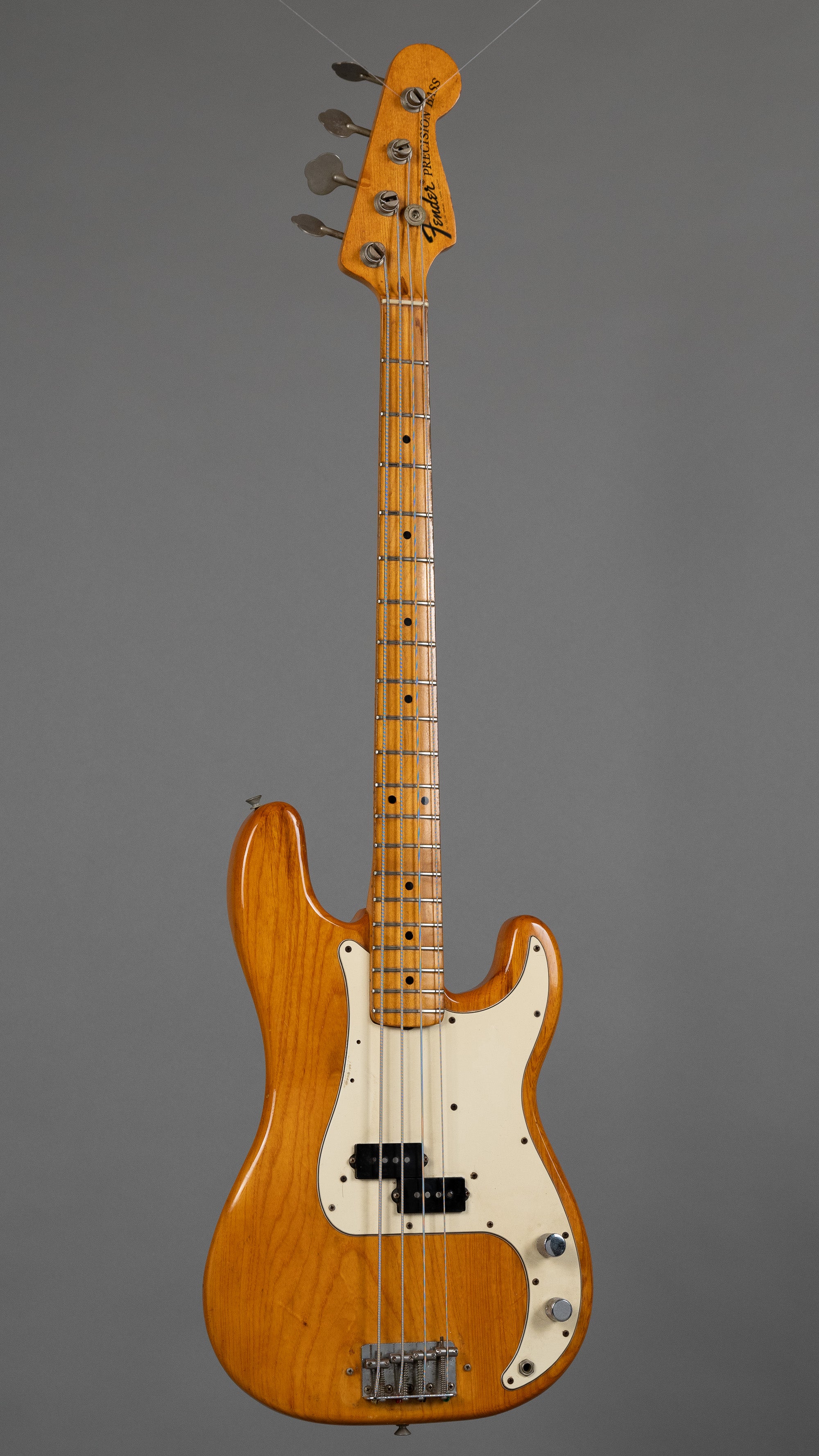 1974 Fender Precision Bass (USA, Natural, OHSC)