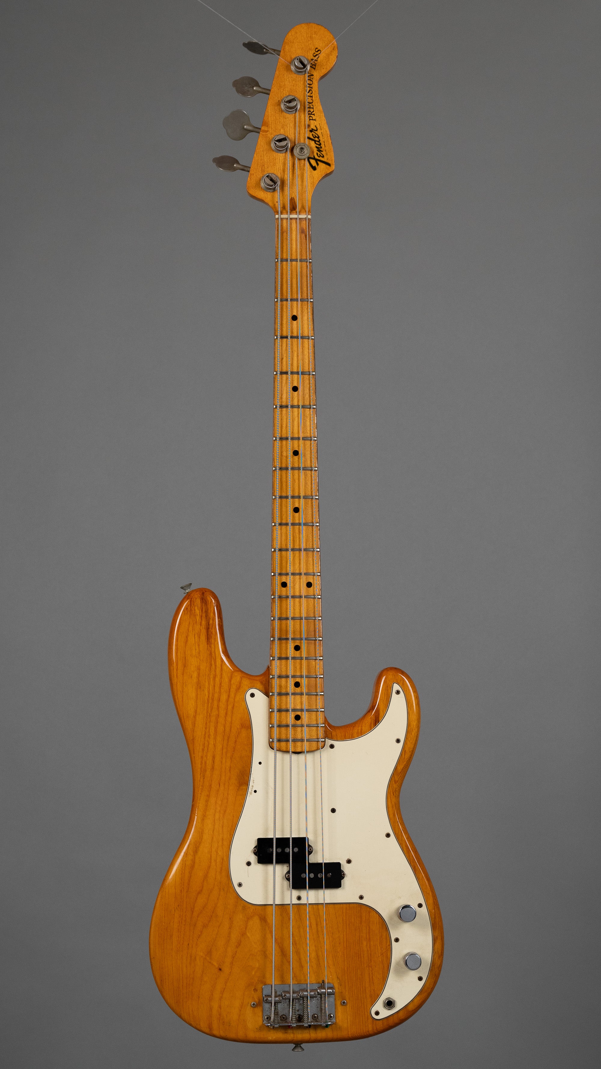 1974 Fender Precision Bass (USA, Natural, OHSC)