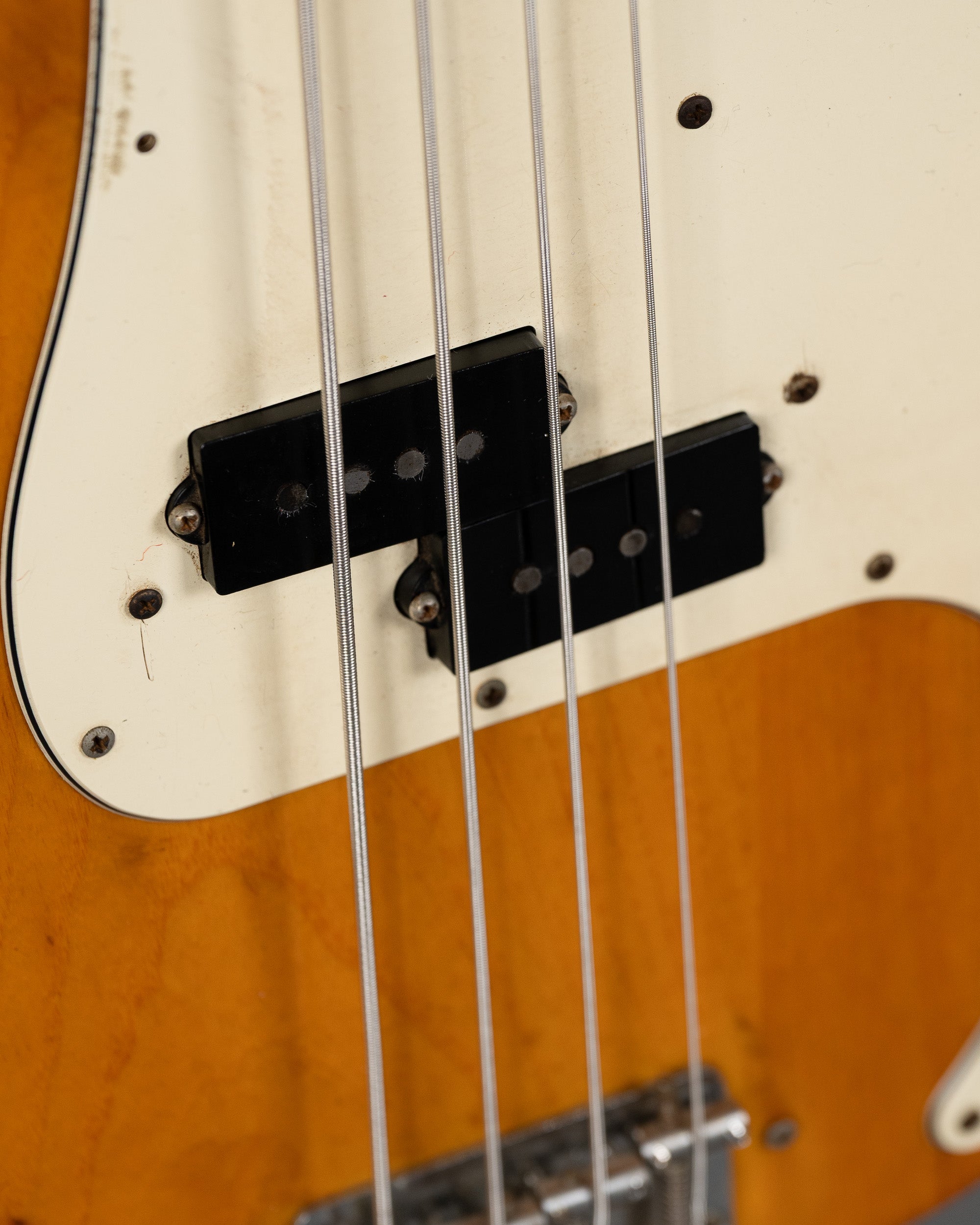 1974 Fender Precision Bass (USA, Natural, OHSC)