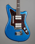 c1963 Eko 500/V4 (Italy, Blue Sparkle)