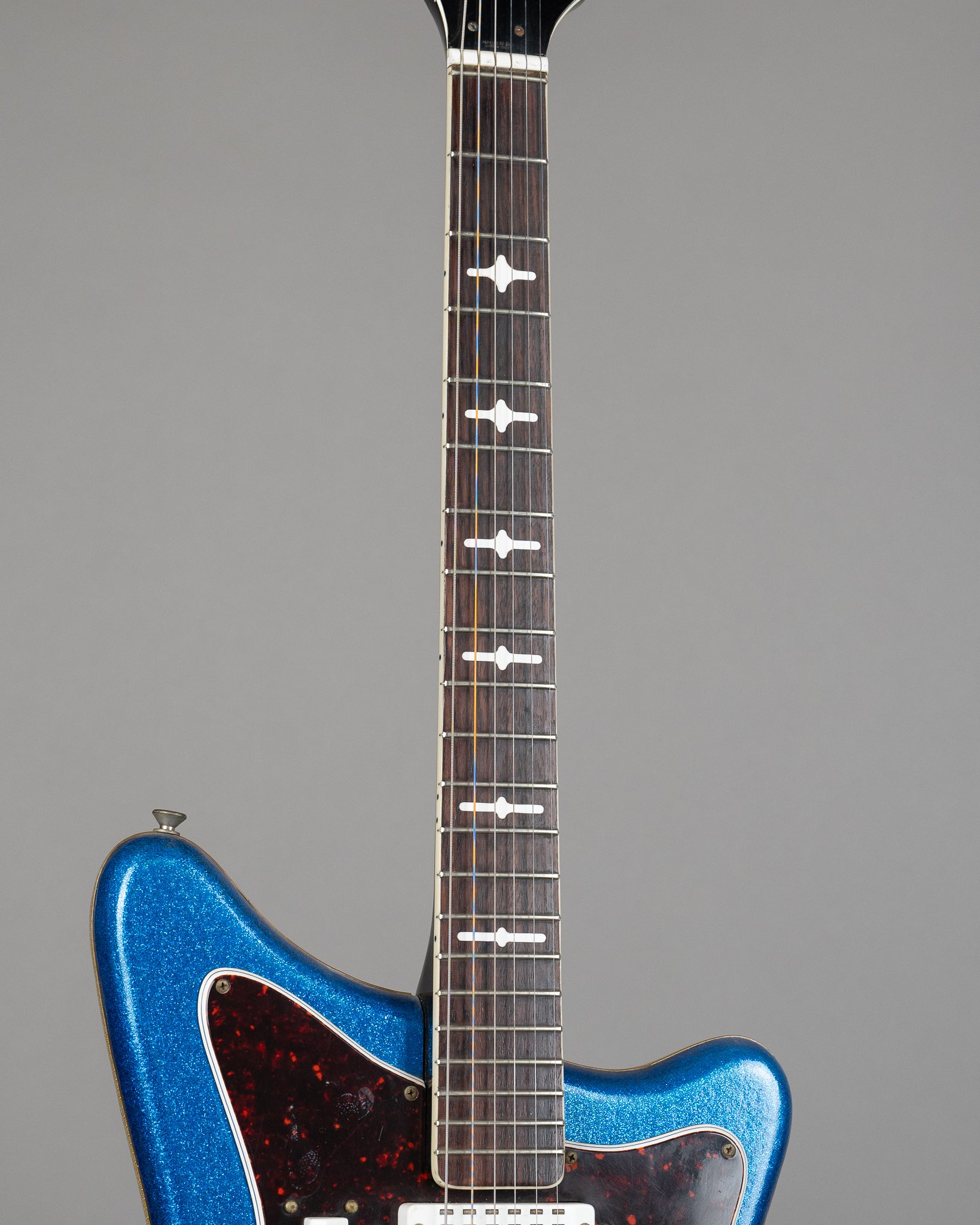 c1963 Eko 500/V4 (Italy, Blue Sparkle)