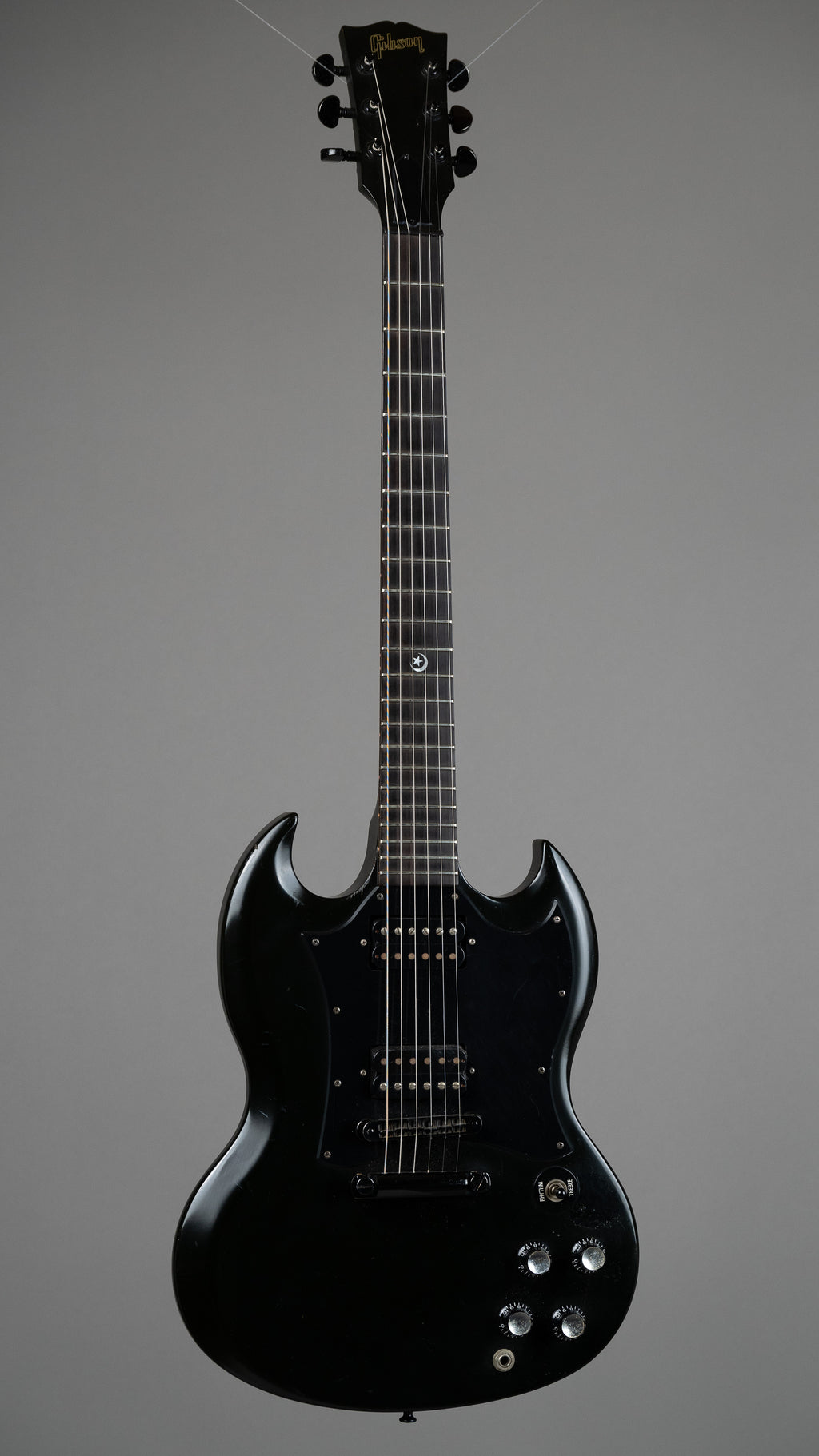 2000 Gibson SG Gothic (Satin Black, USA, Original Bag)