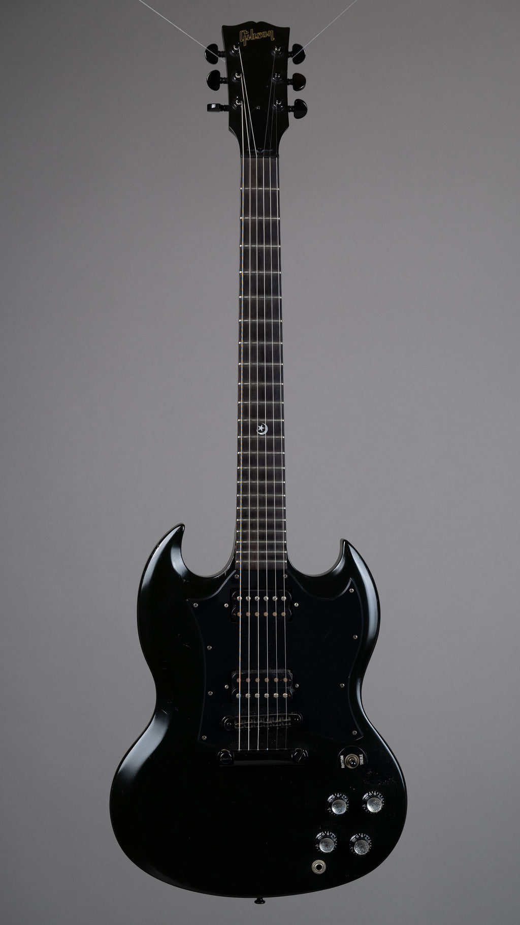 2000 Gibson SG Gothic (Satin Black, USA, Original Bag)