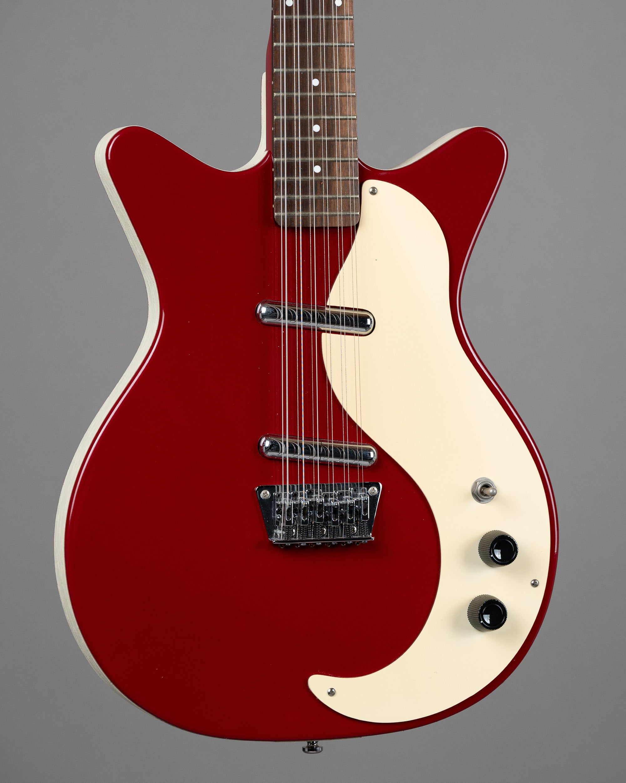 2007 Danelectro DC59 12 String (Korea, Red, Original Gig Bag)