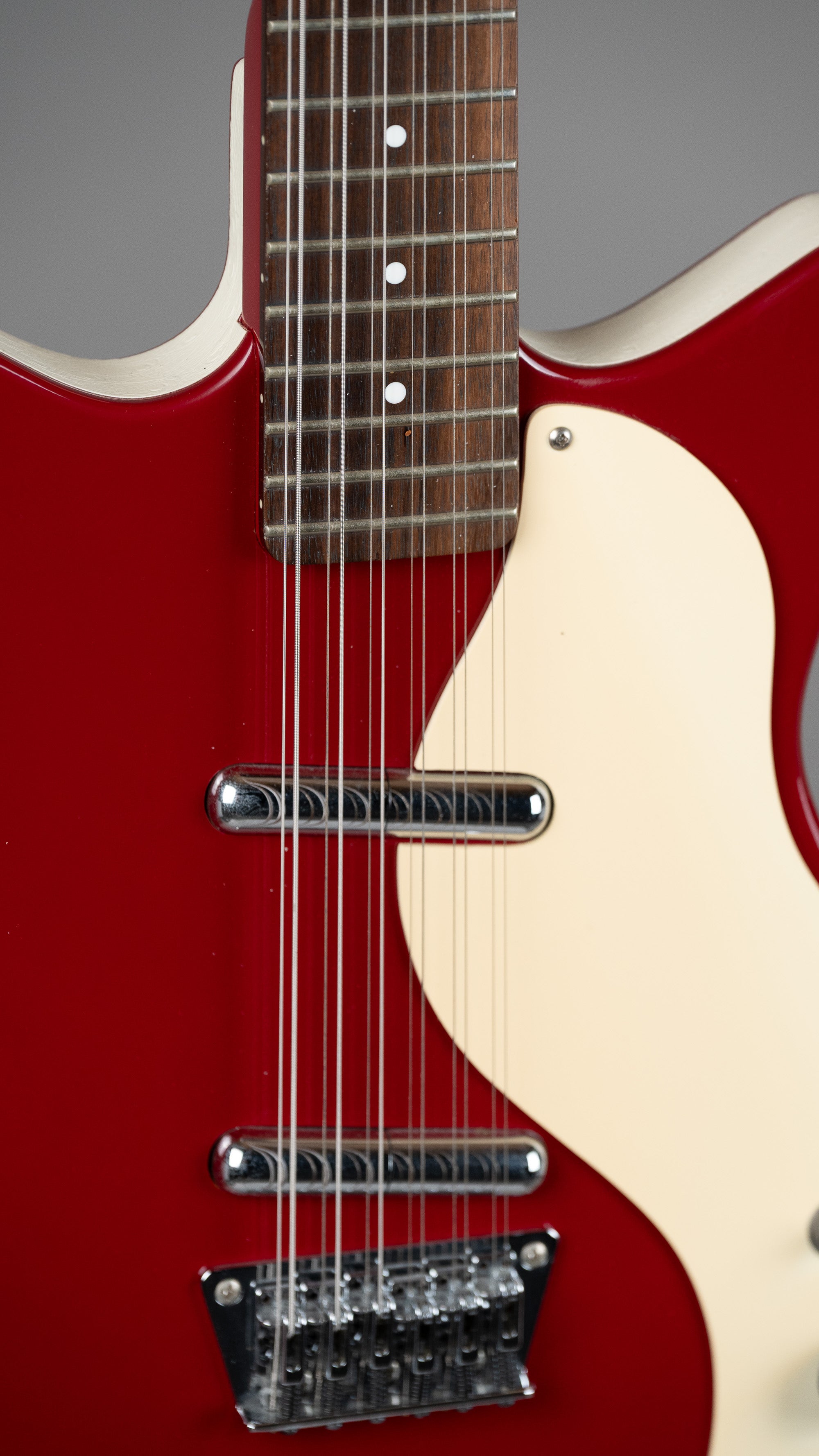 2007 Danelectro DC59 12 String (Korea, Red, Original Gig Bag)