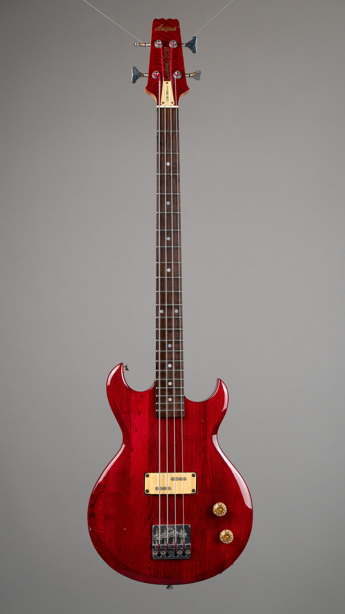 1982 Aria CSB-380 Cardinal Series Bass (Japan, Cherry)*