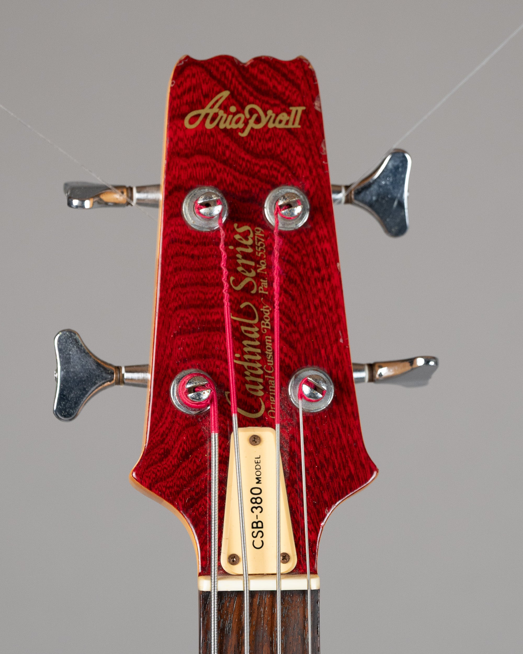 1982 Aria CSB-380 Cardinal Series Bass (Japan, Cherry)