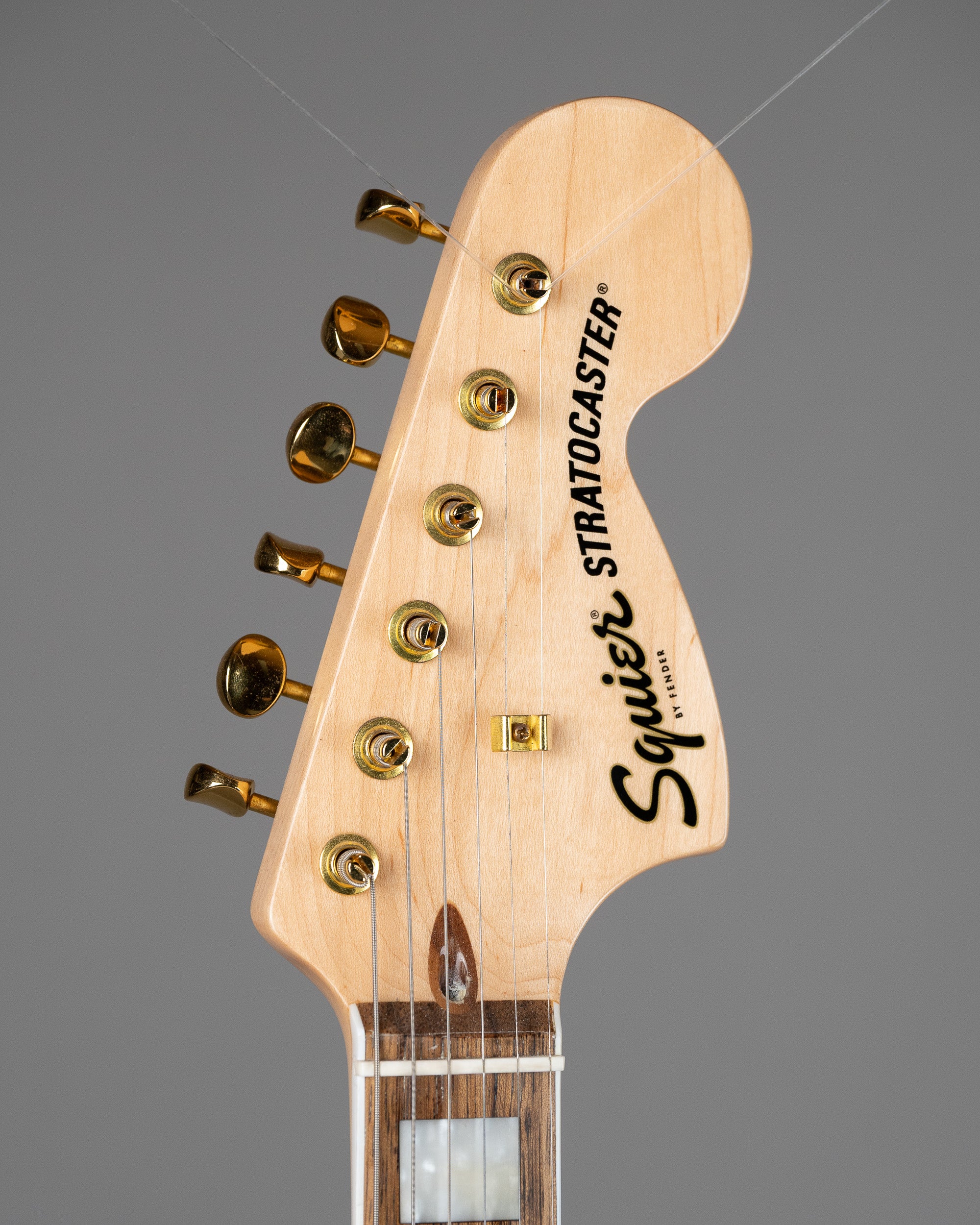 2022 Squier 40th Anniversary Stratocaster, Gold Edition (Indonesia, Sienna Sunburst)