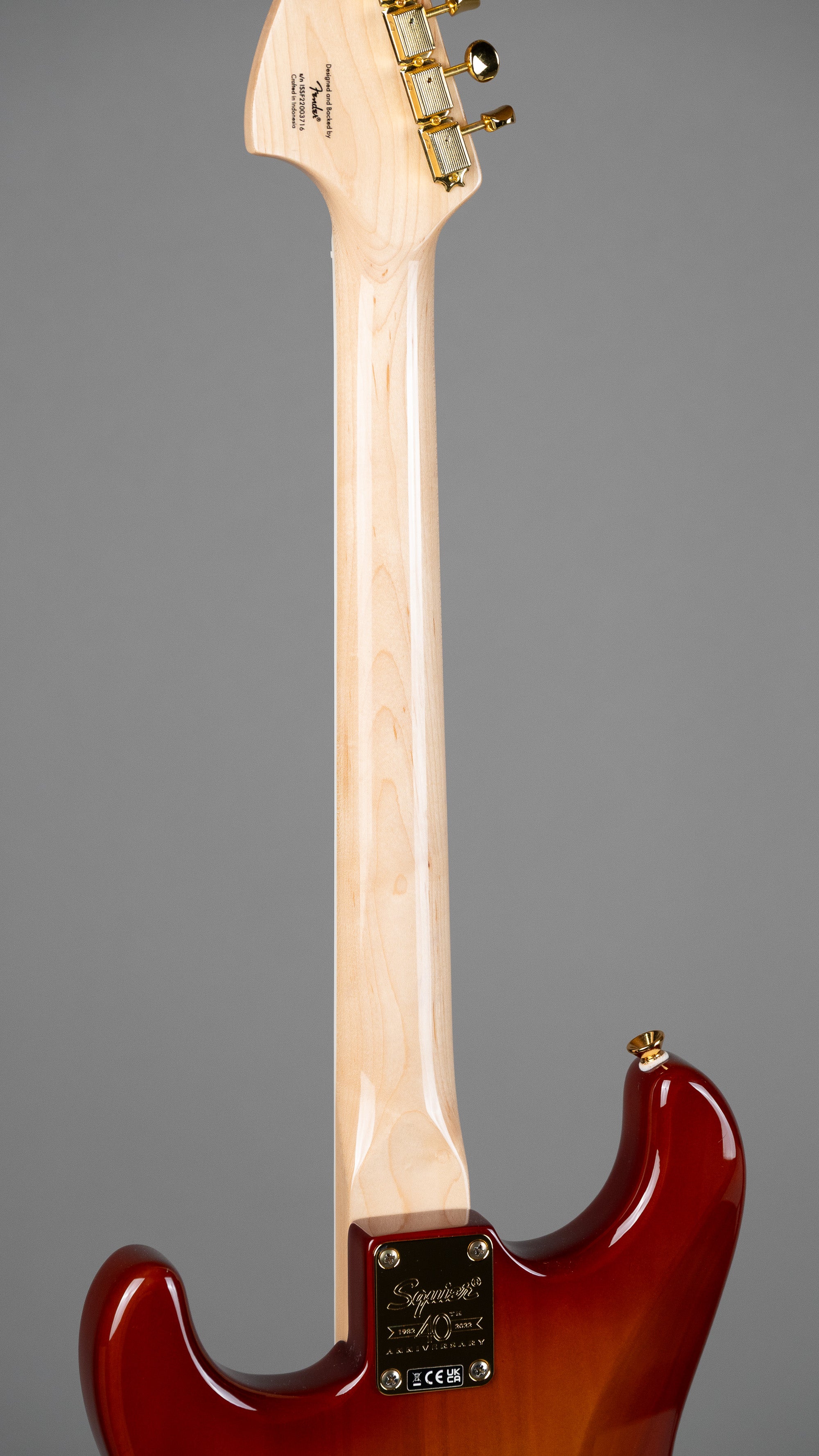 ギター Squier Stratocaster Squier 40th Anniversary Stratocaster Gold Edition review: Is