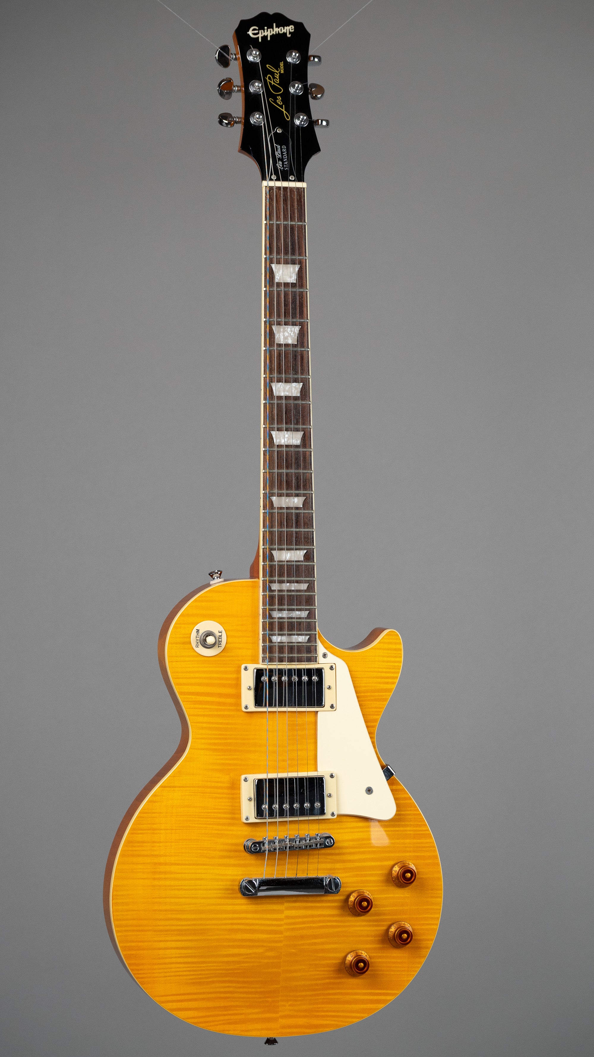 2006 Epiphone Les Paul Standard Plus Top (China, Trans Amber)