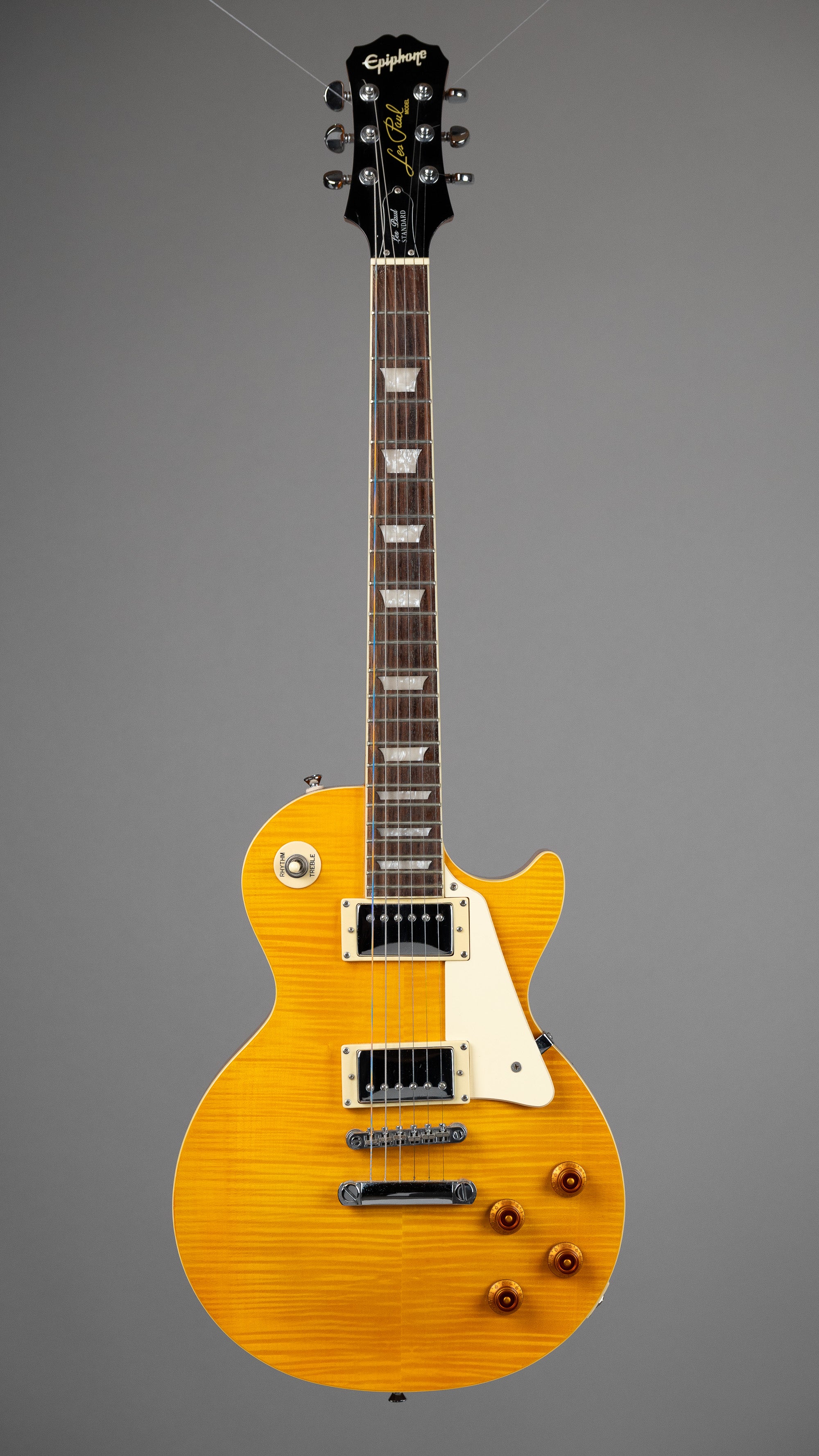 2006 Epiphone Les Paul Standard Plus Top (China, Trans Amber)