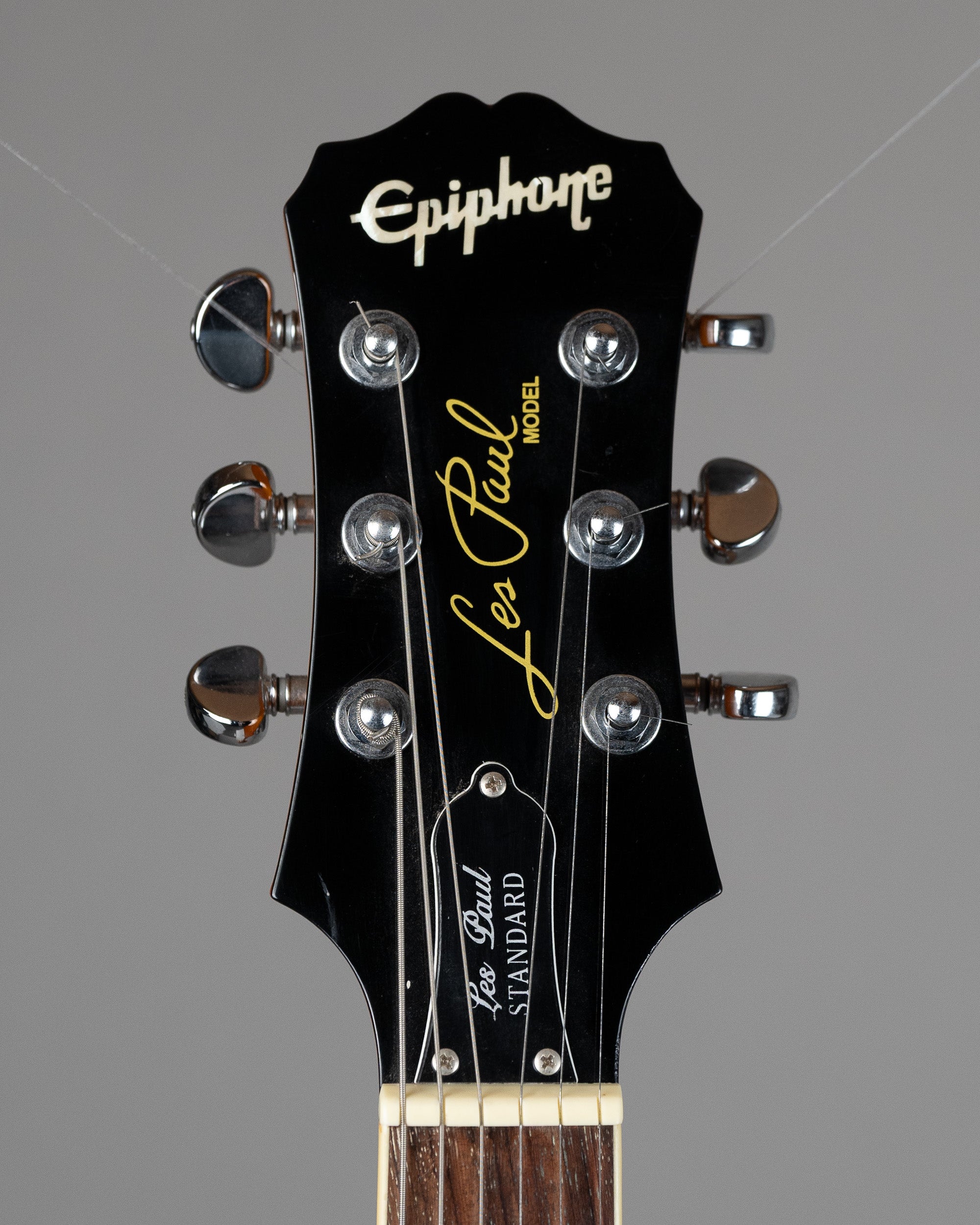 2006 Epiphone Les Paul Standard Plus Top (China, Trans Amber)