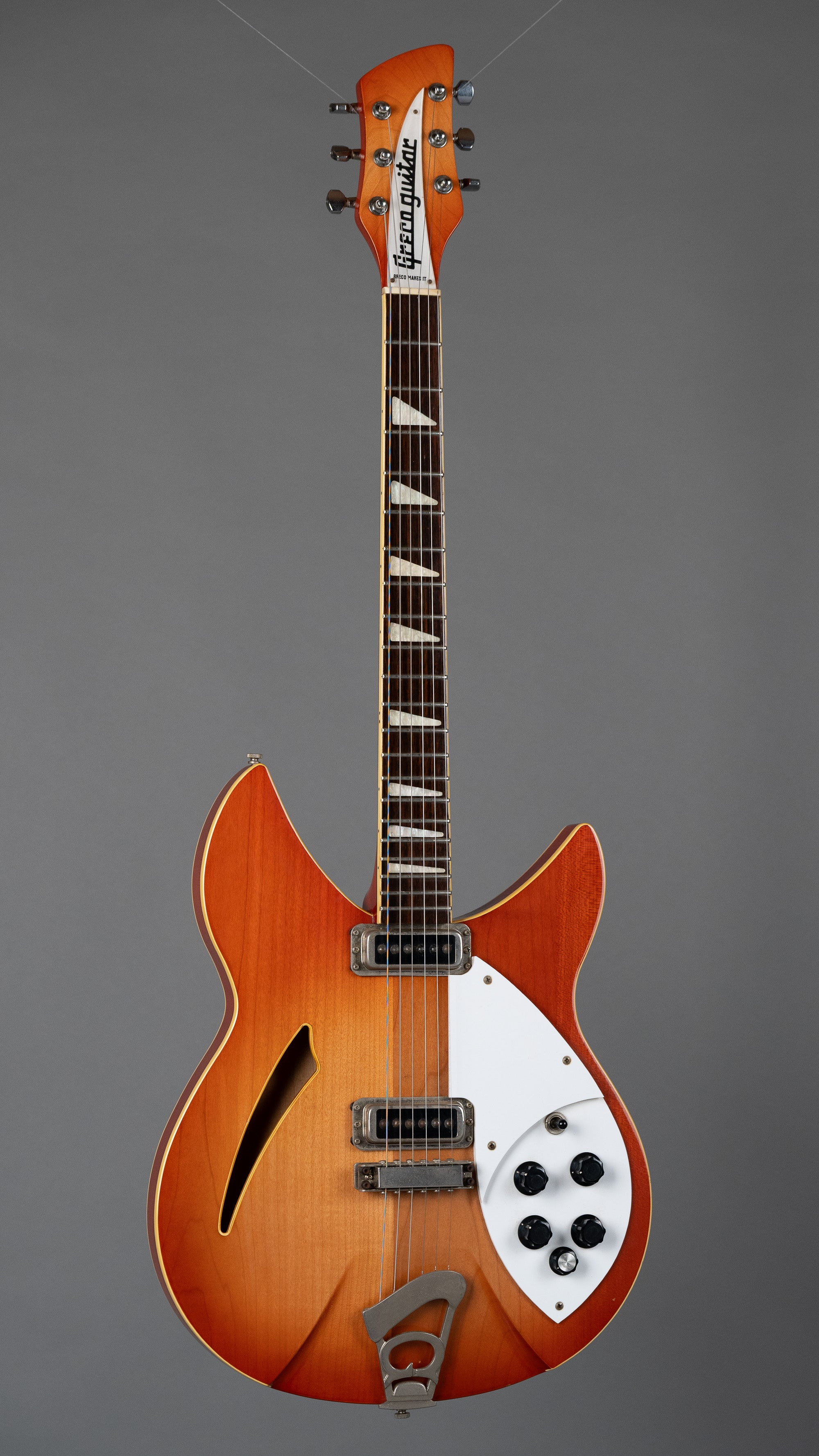 1990 Greco 'Rickenbacker' 330 (Japan, Fireglo)