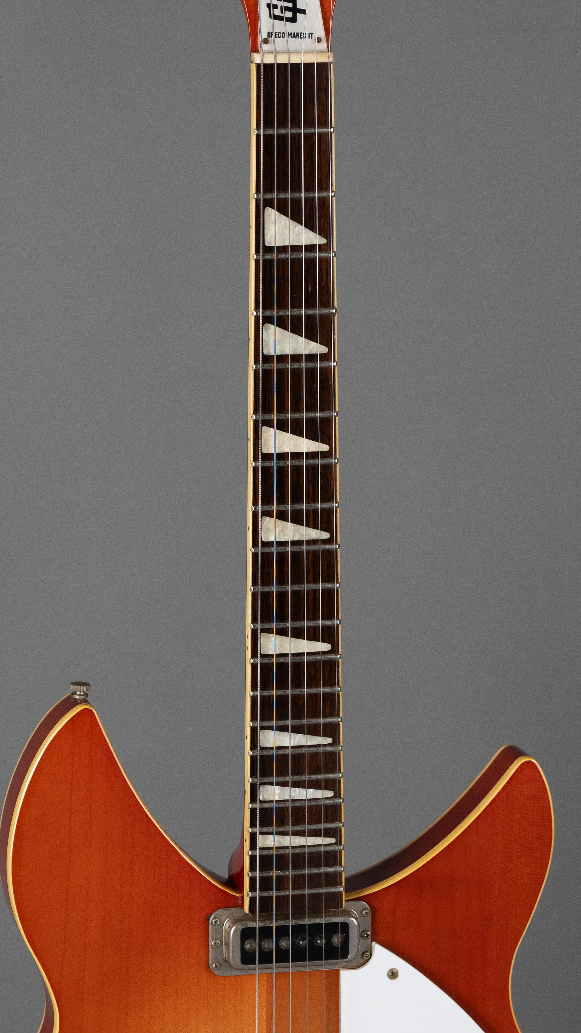 1990 Greco 'Rickenbacker' 330 (Japan, Fireglo)
