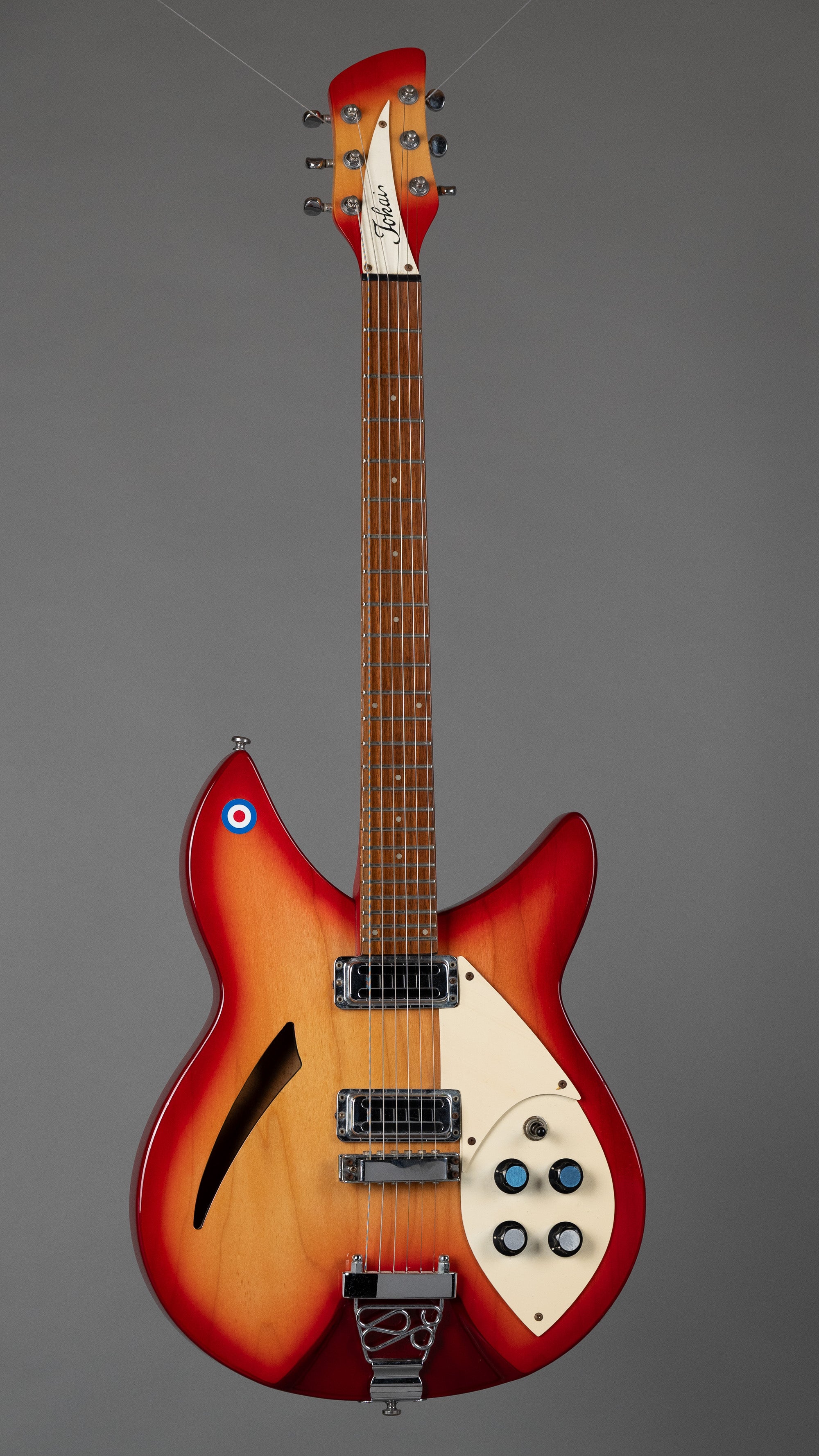 c1990s Tokai 'Rickenbacker' 330 (Korea, Fireglo)