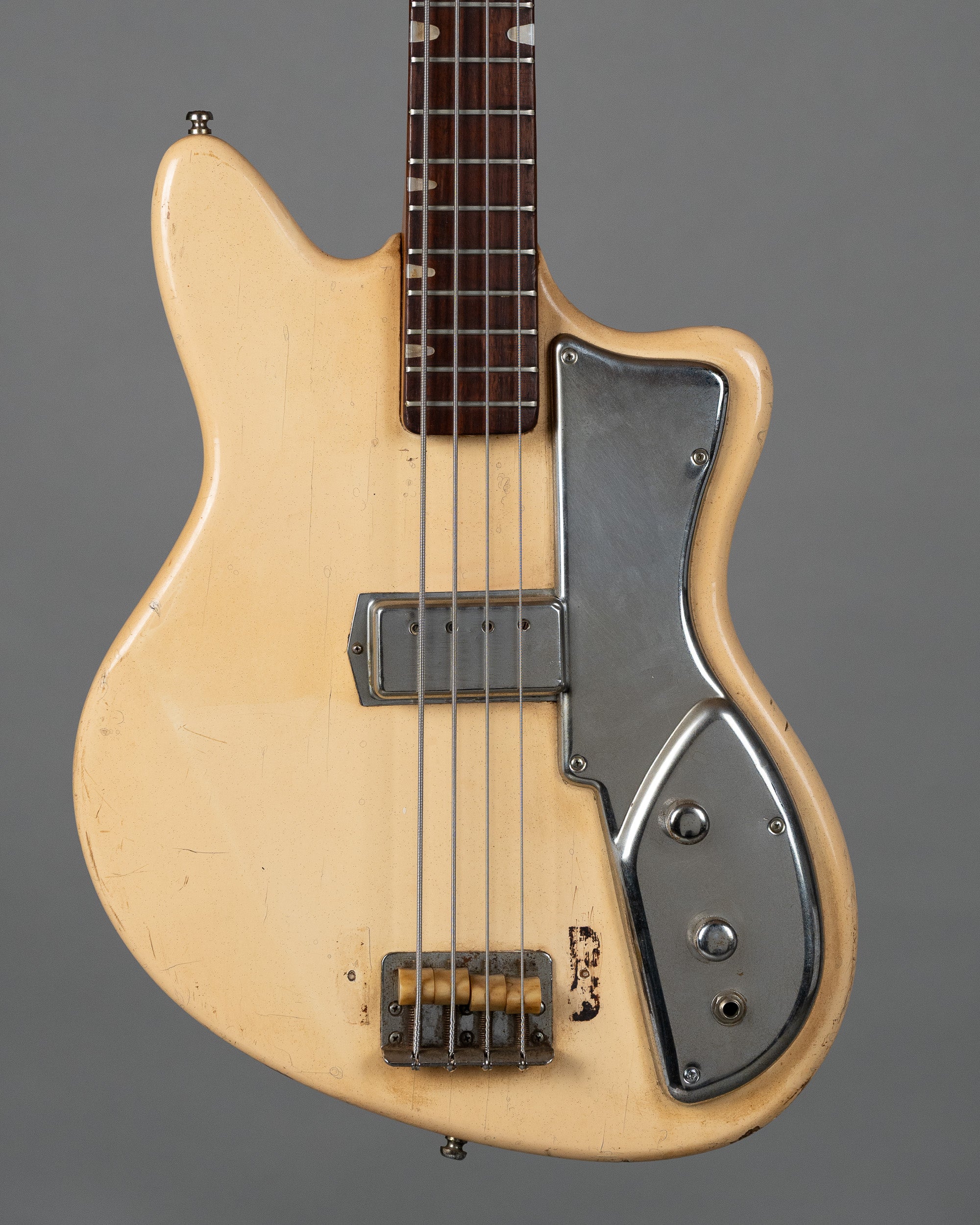 c1970s Guyatone EB-4 Bass (Japan, White)