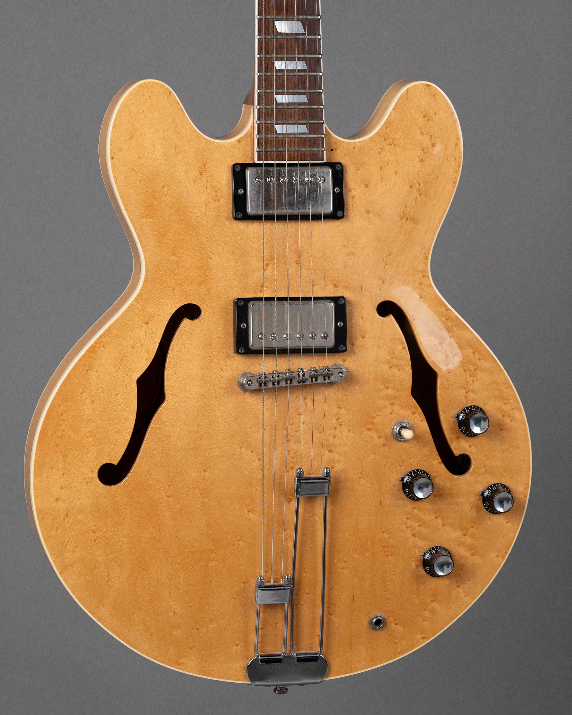 1993 Epiphone Riviera (Terada Factory, Made in Japan, Natural, HSC)