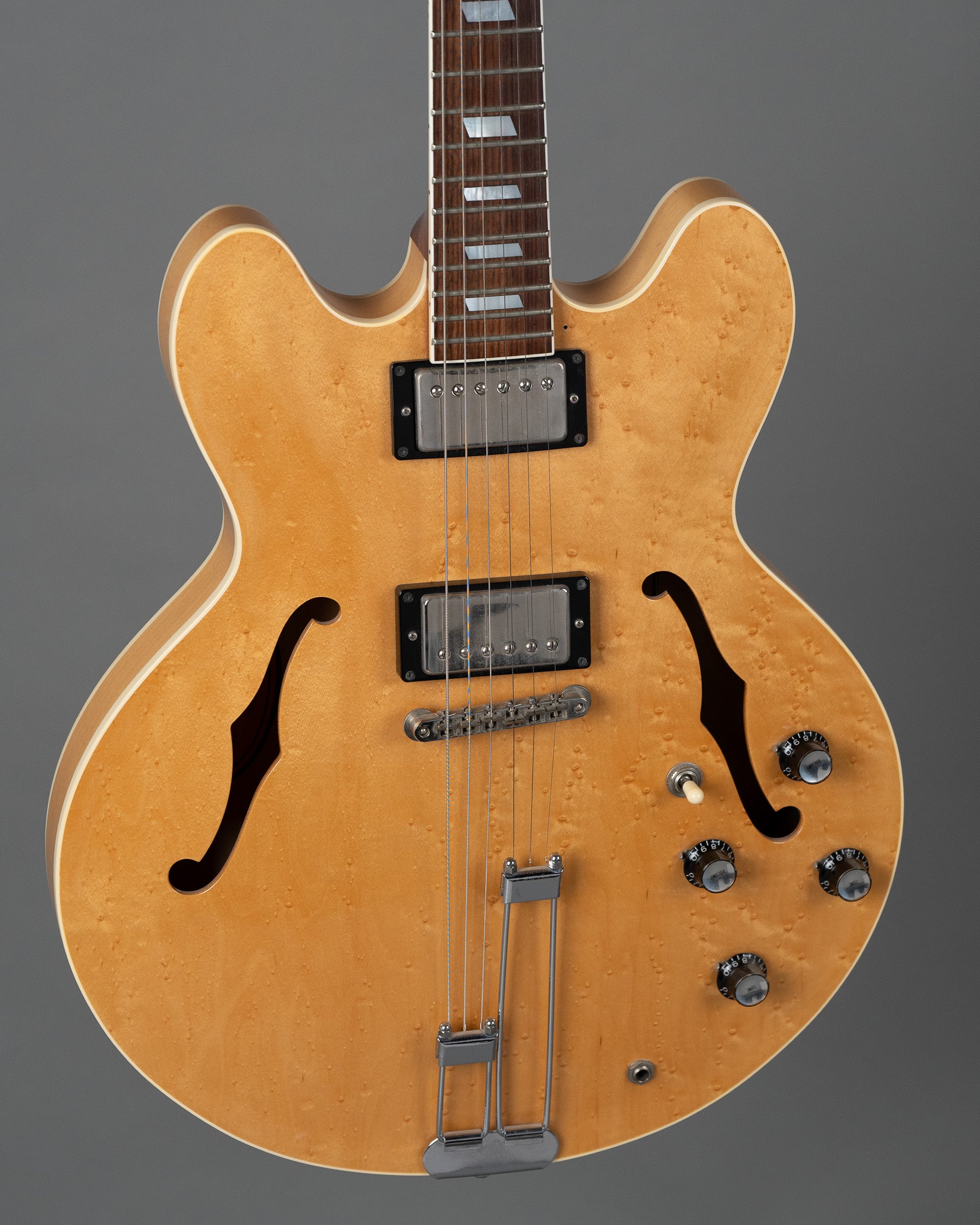 1993 Epiphone Riviera (Terada Factory, Made in Japan, Natural, HSC)