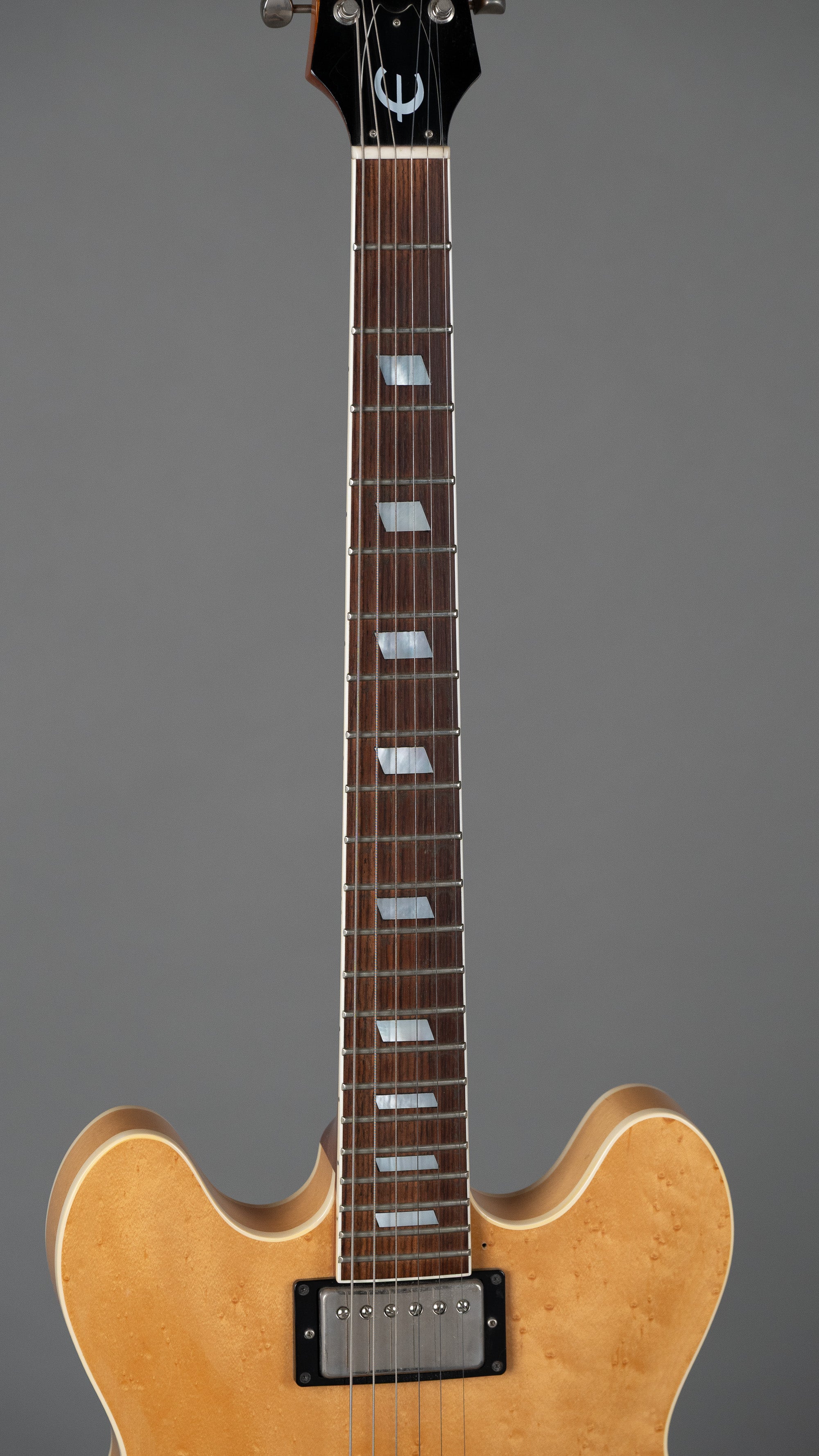 1993 Epiphone Riviera (Terada Factory, Made in Japan, Natural, HSC)