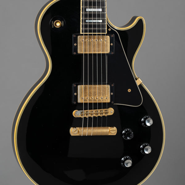 ギター Gibson USA 95 Les Paul custom Gibson Les Paul Custom Black 1995 – Chicago Music Exchange