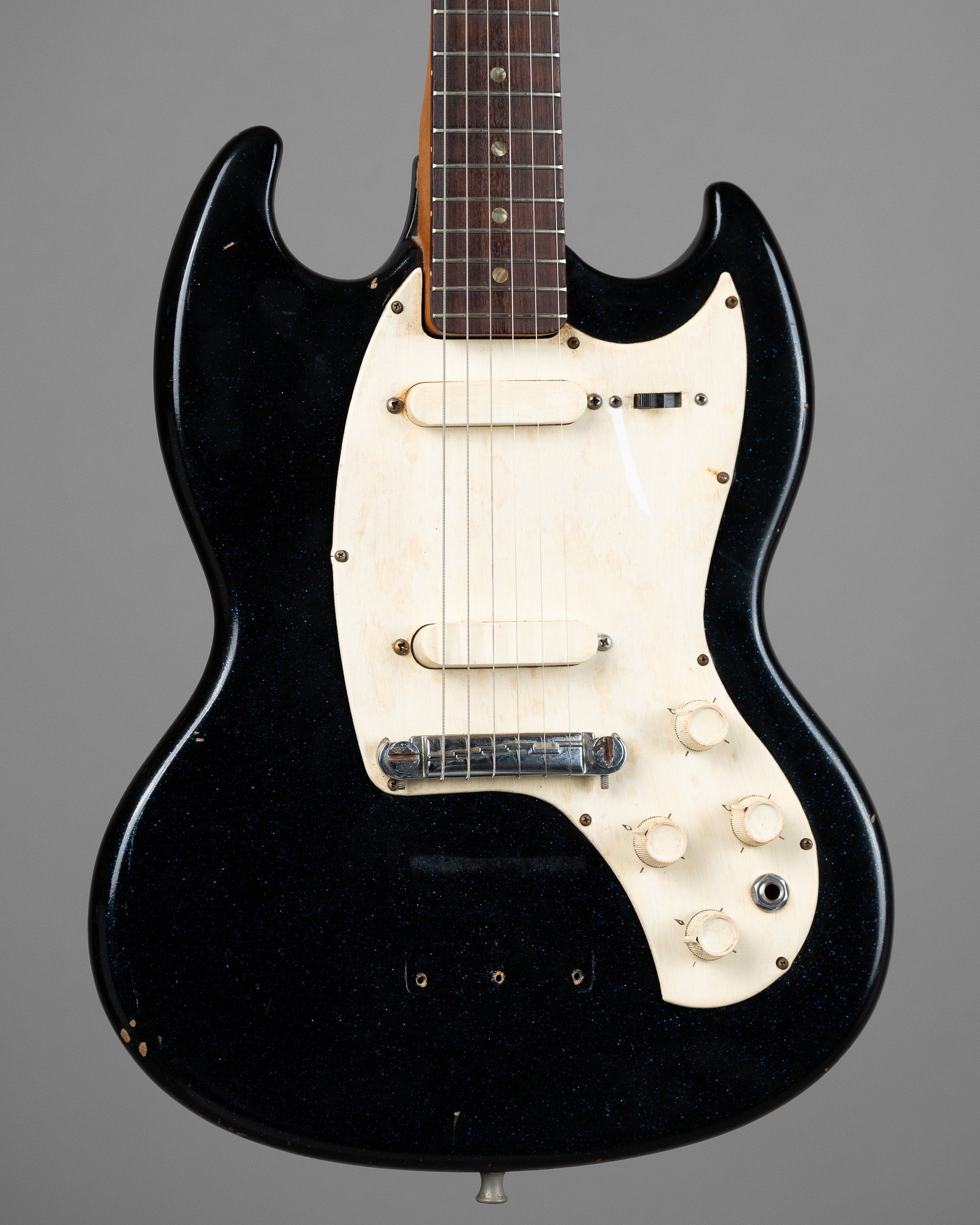 c1966 Kalamazoo KG-2 (USA, Blue Sparkle)