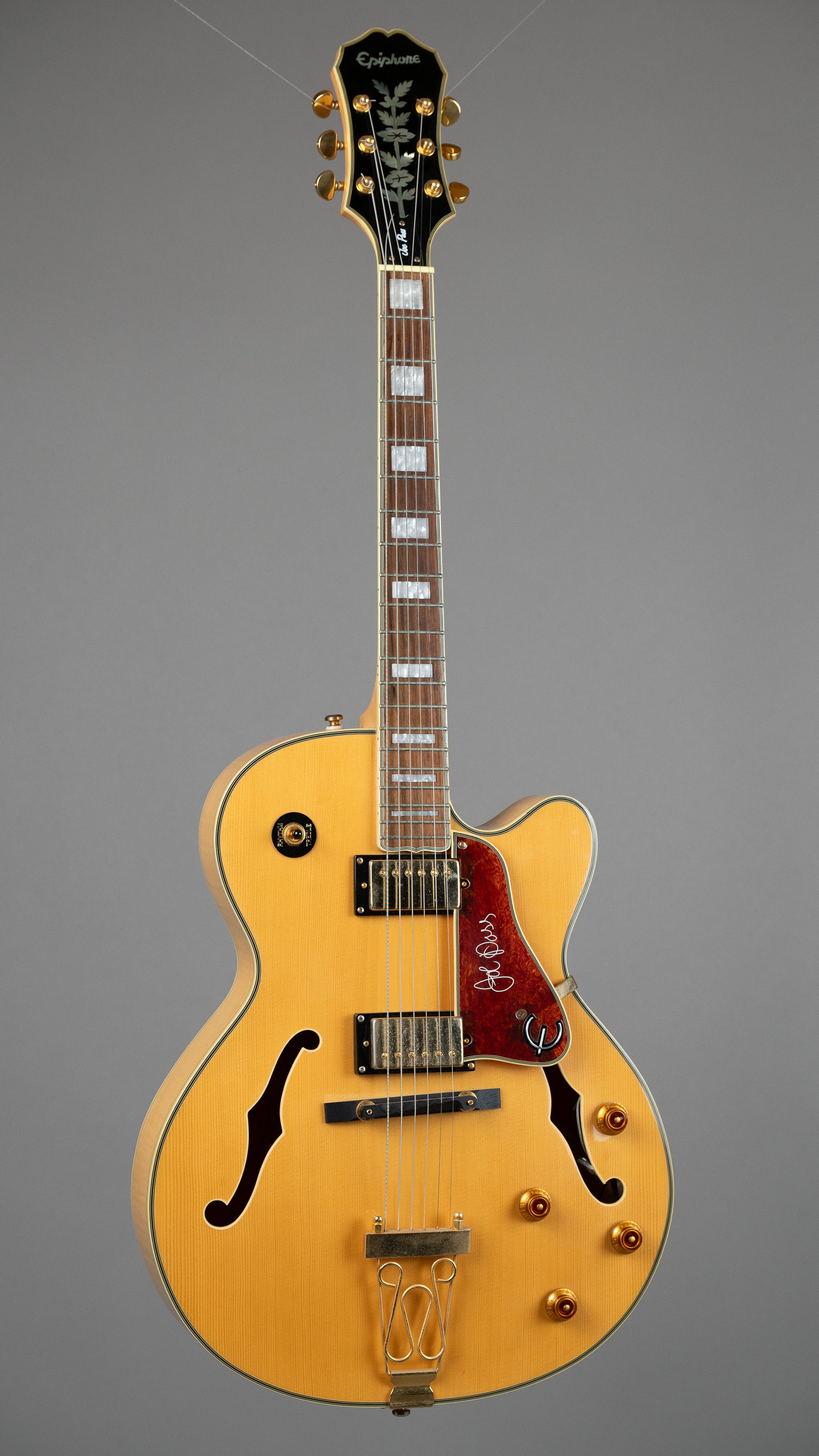 2010 Epiphone Emperor II Joe Pass (Korea, Natural, OHSC)