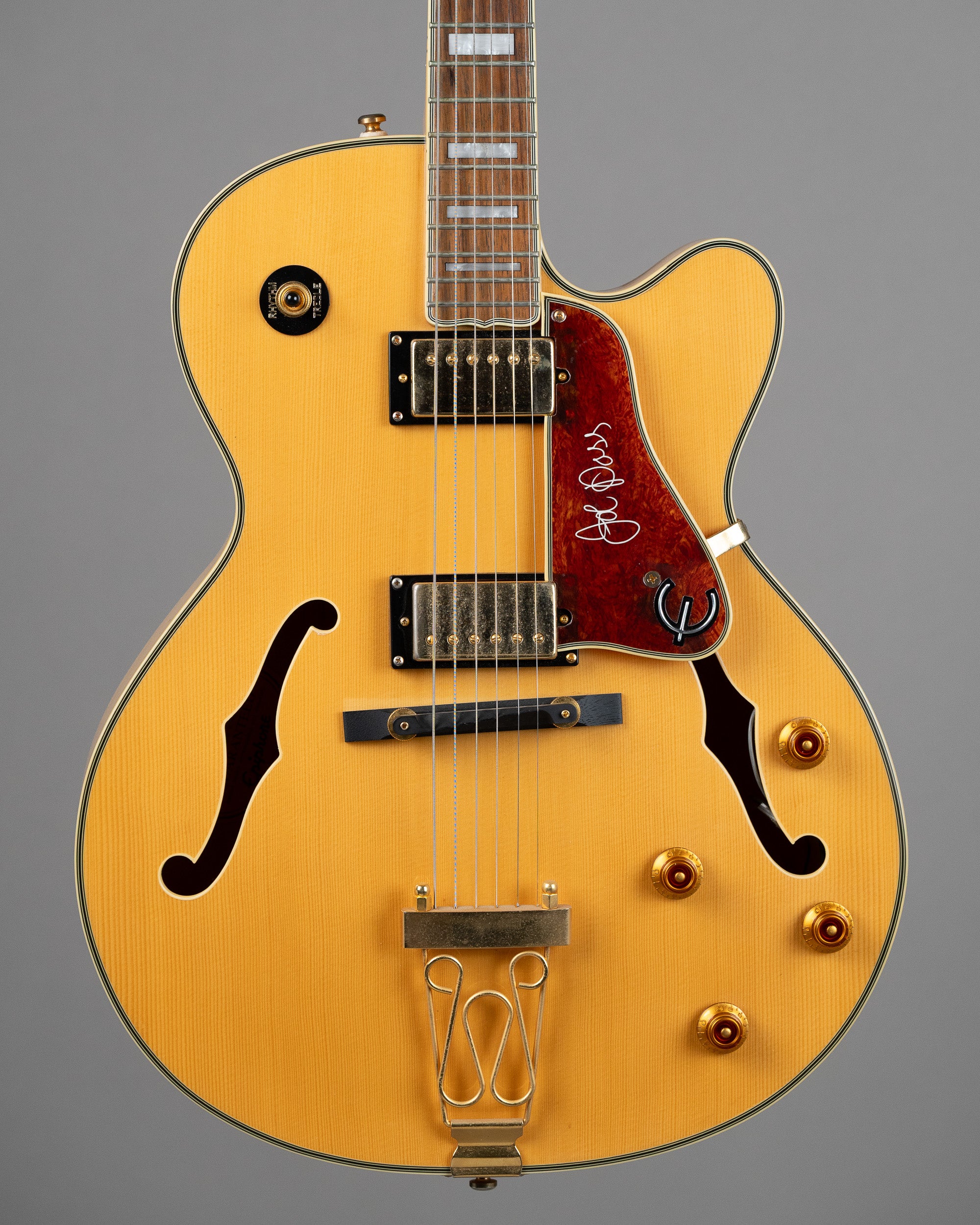 2010 Epiphone Emperor II Joe Pass (Korea, Natural, OHSC)