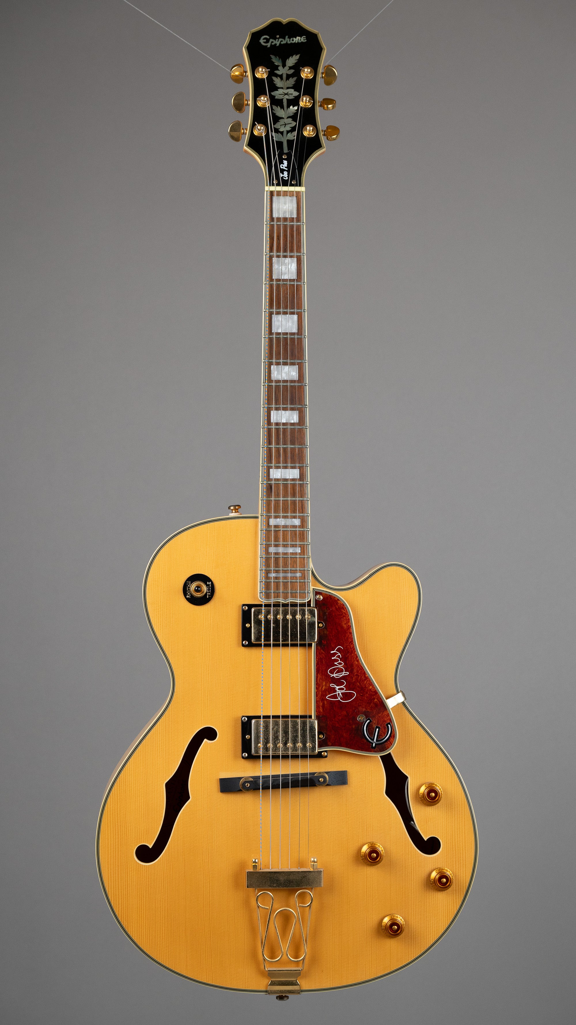 2010 Epiphone Emperor II Joe Pass (Korea, Natural, OHSC)