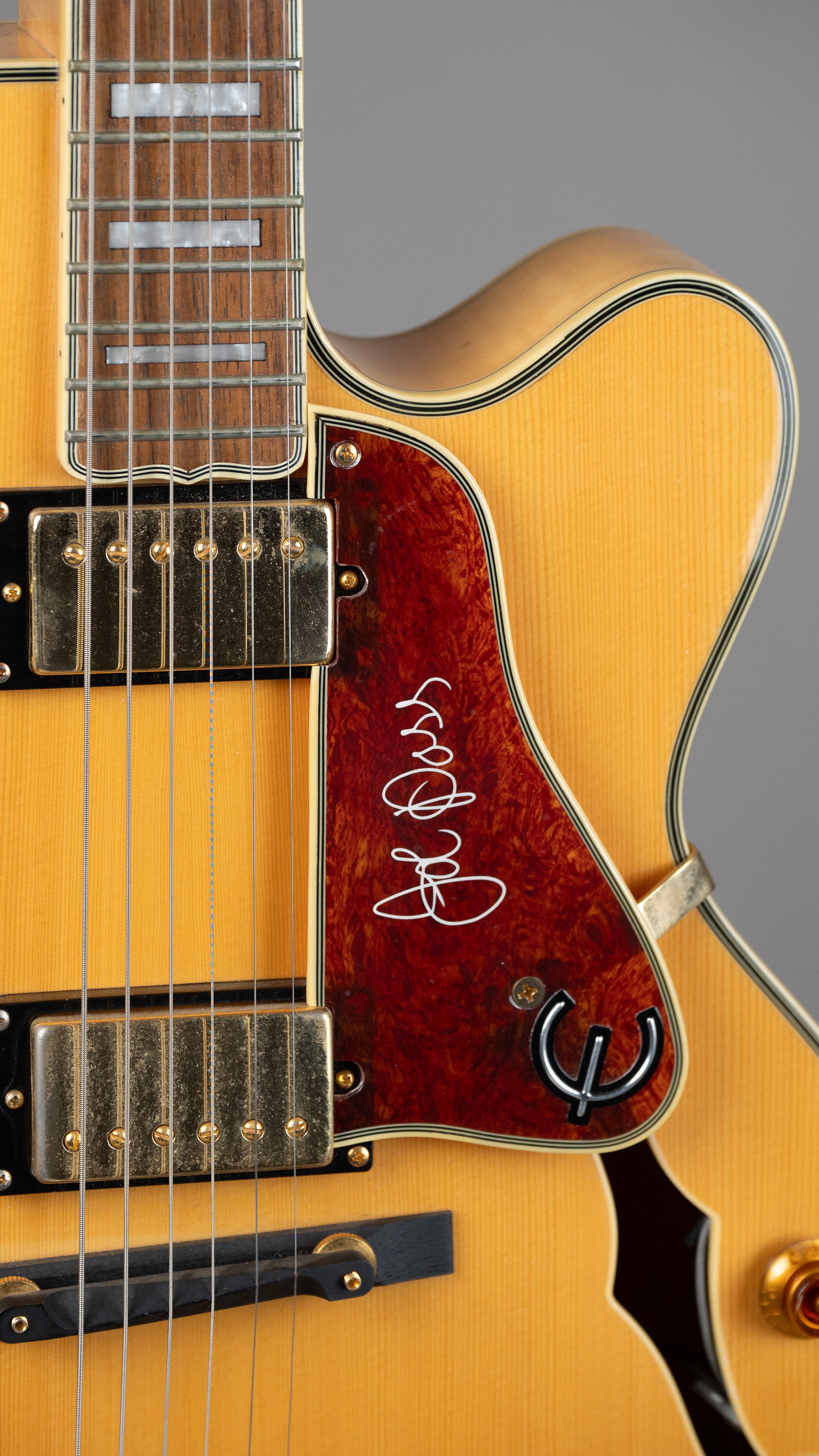 2010 Epiphone Emperor II Joe Pass (Korea, Natural, OHSC)