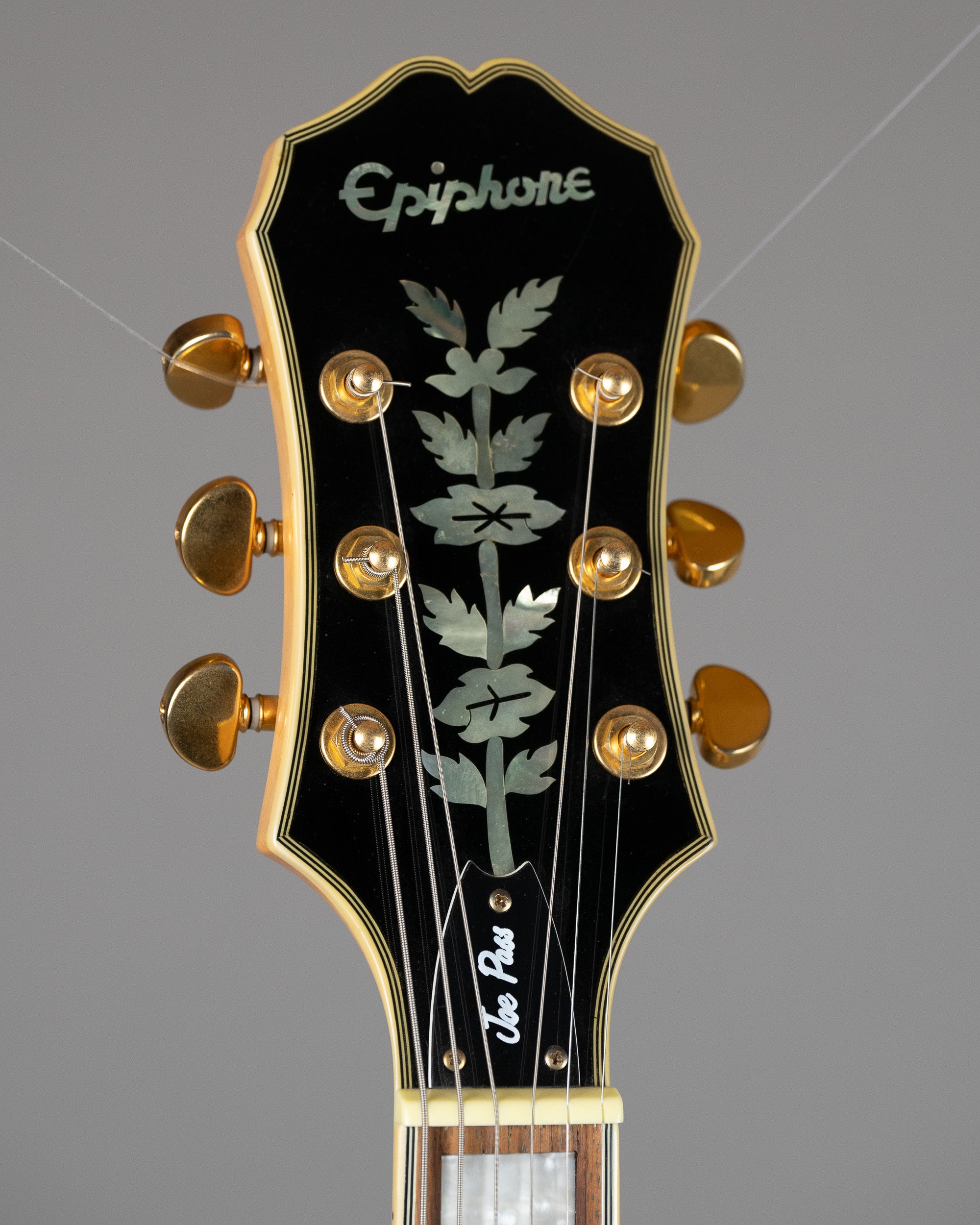 2010 Epiphone Emperor II Joe Pass (Korea, Natural, OHSC)