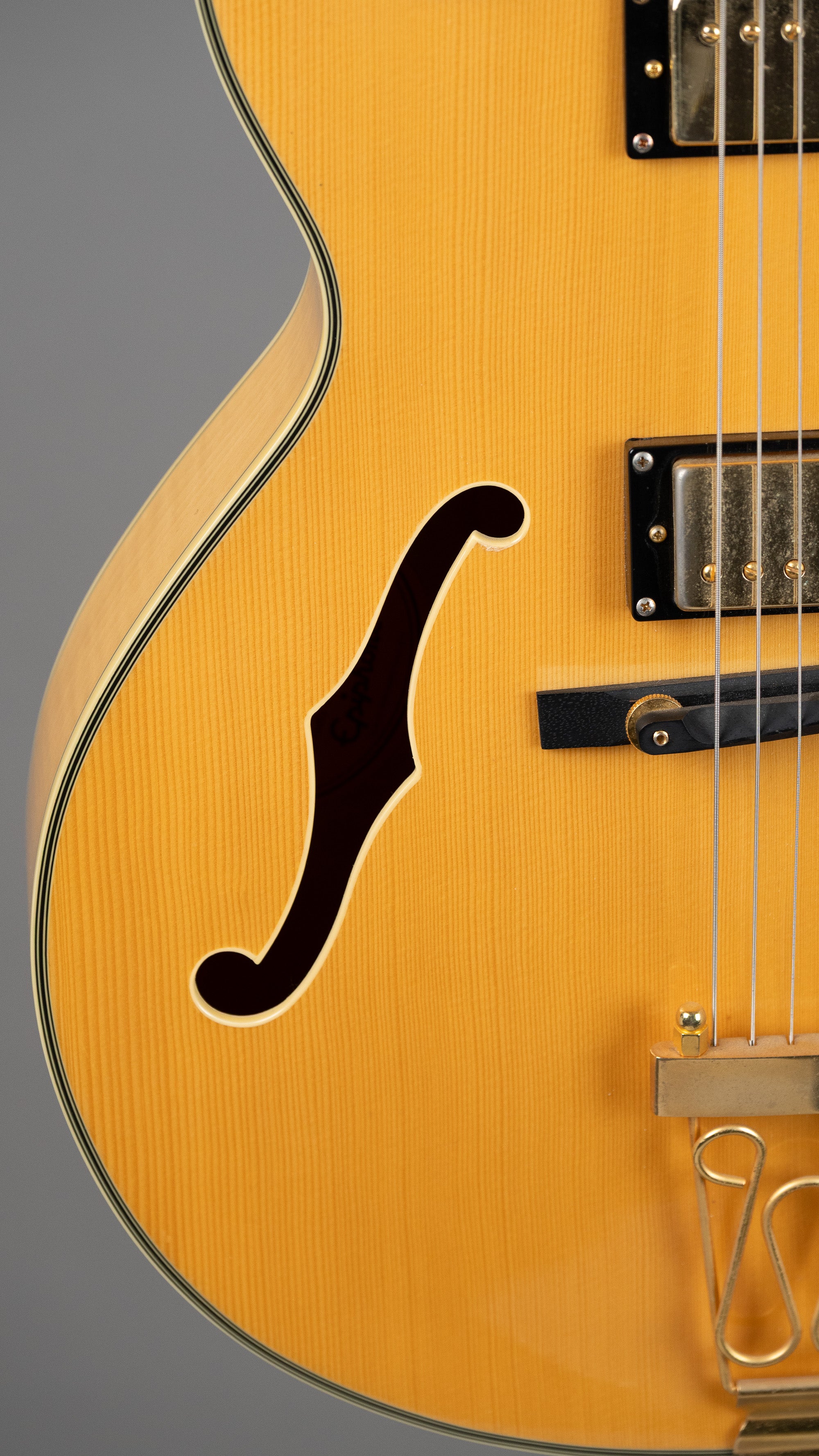 2010 Epiphone Emperor II Joe Pass (Korea, Natural, OHSC)