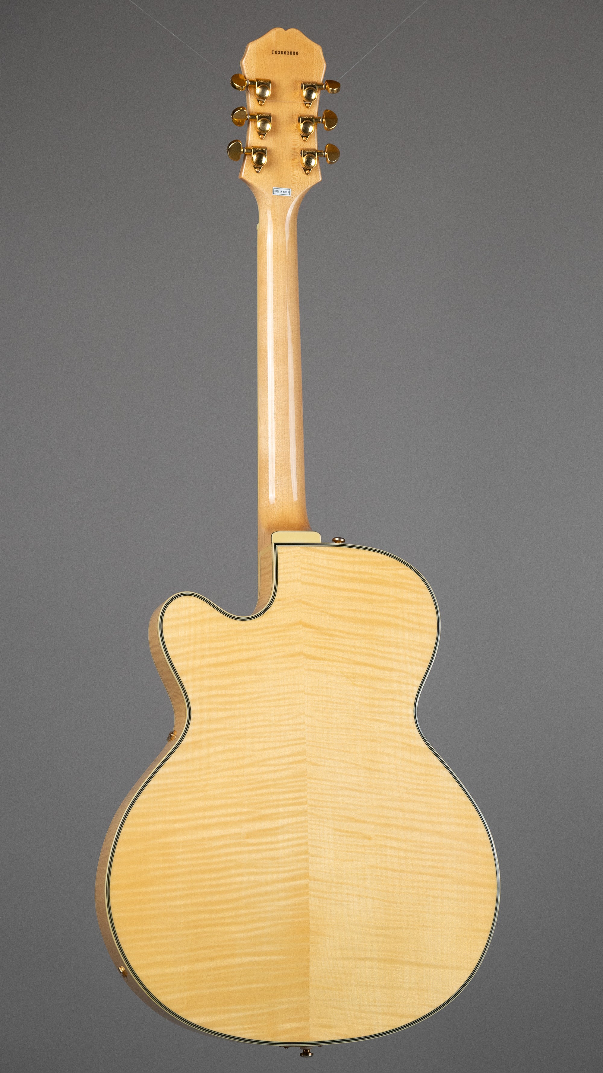 2010 Epiphone Emperor II Joe Pass (Korea, Natural, OHSC)