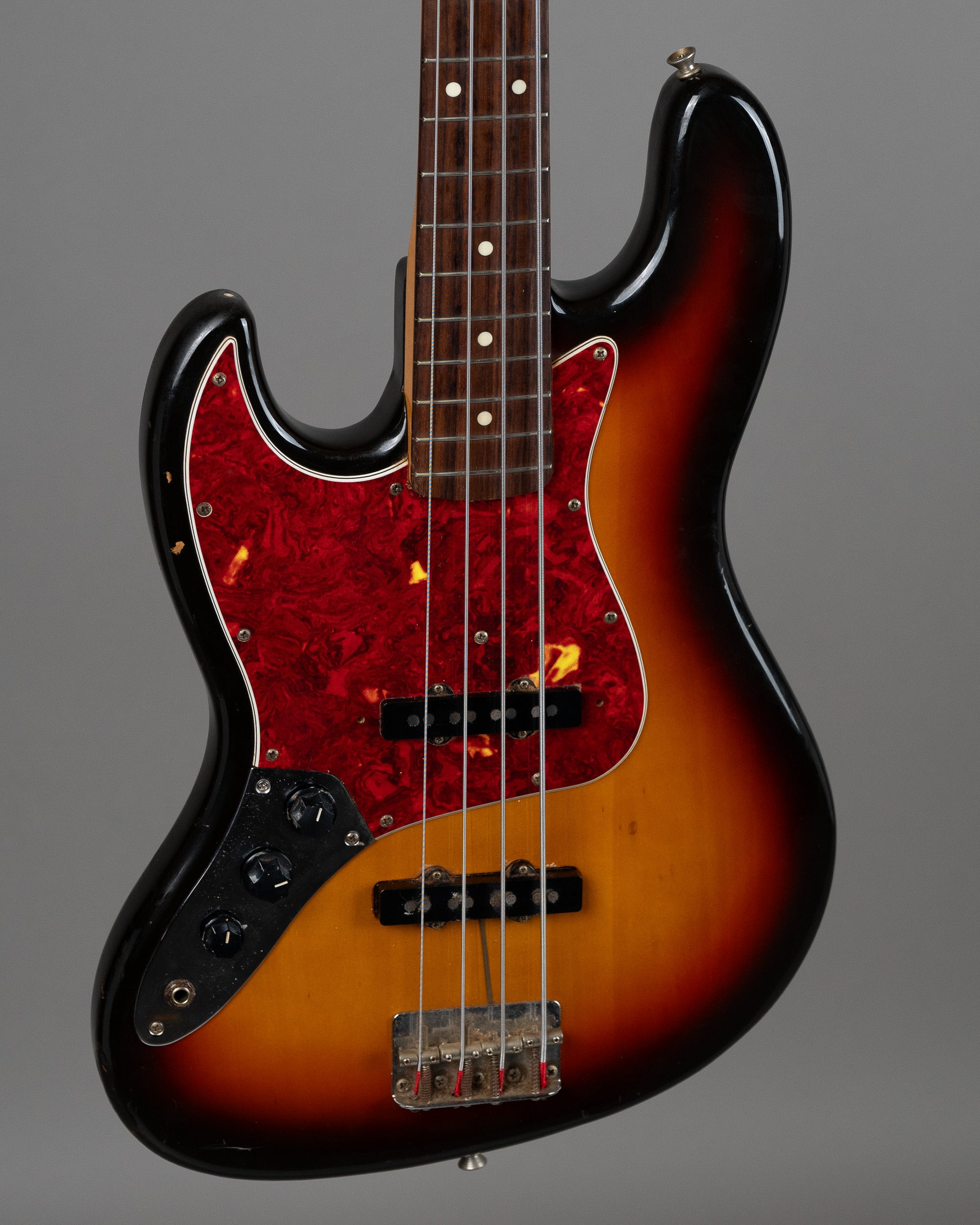 1993 Fender JB-62LH Jazz Bass (Japan, Sunburst, Left Hand)