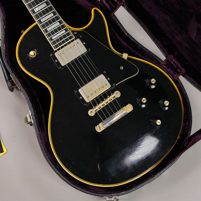 1969 Gibson Les Paul Custom (ex INXS, Black, OHSC)