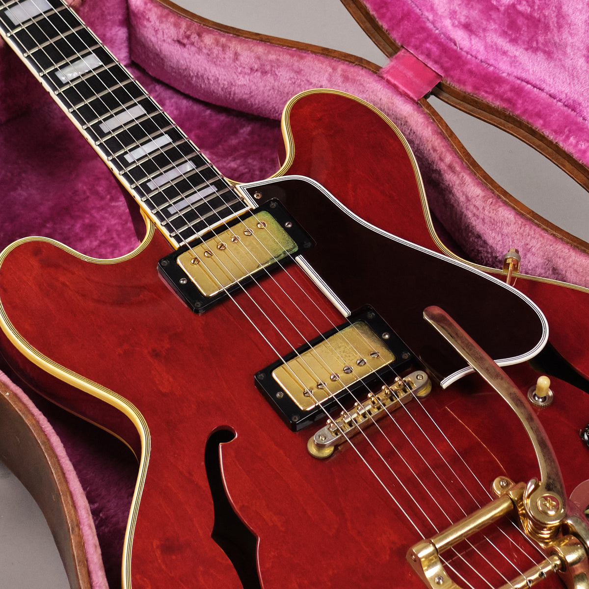 1960 Gibson ES-355 (Cherry, Bigsby, OHSC)