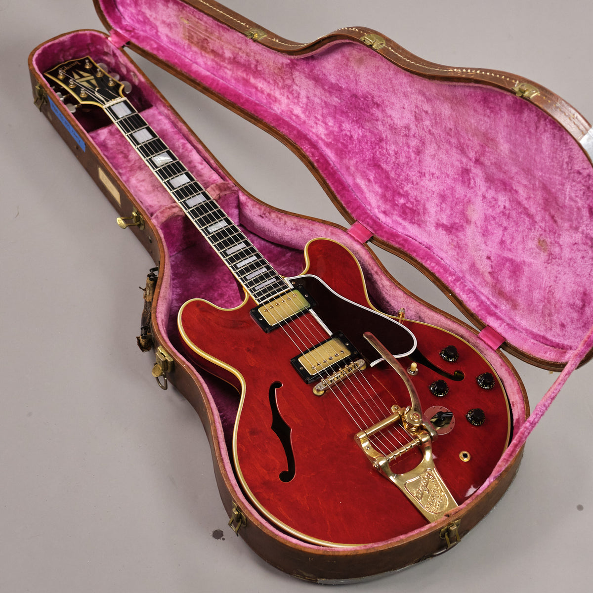 1960 Gibson ES-355 (Cherry, Bigsby, OHSC)
