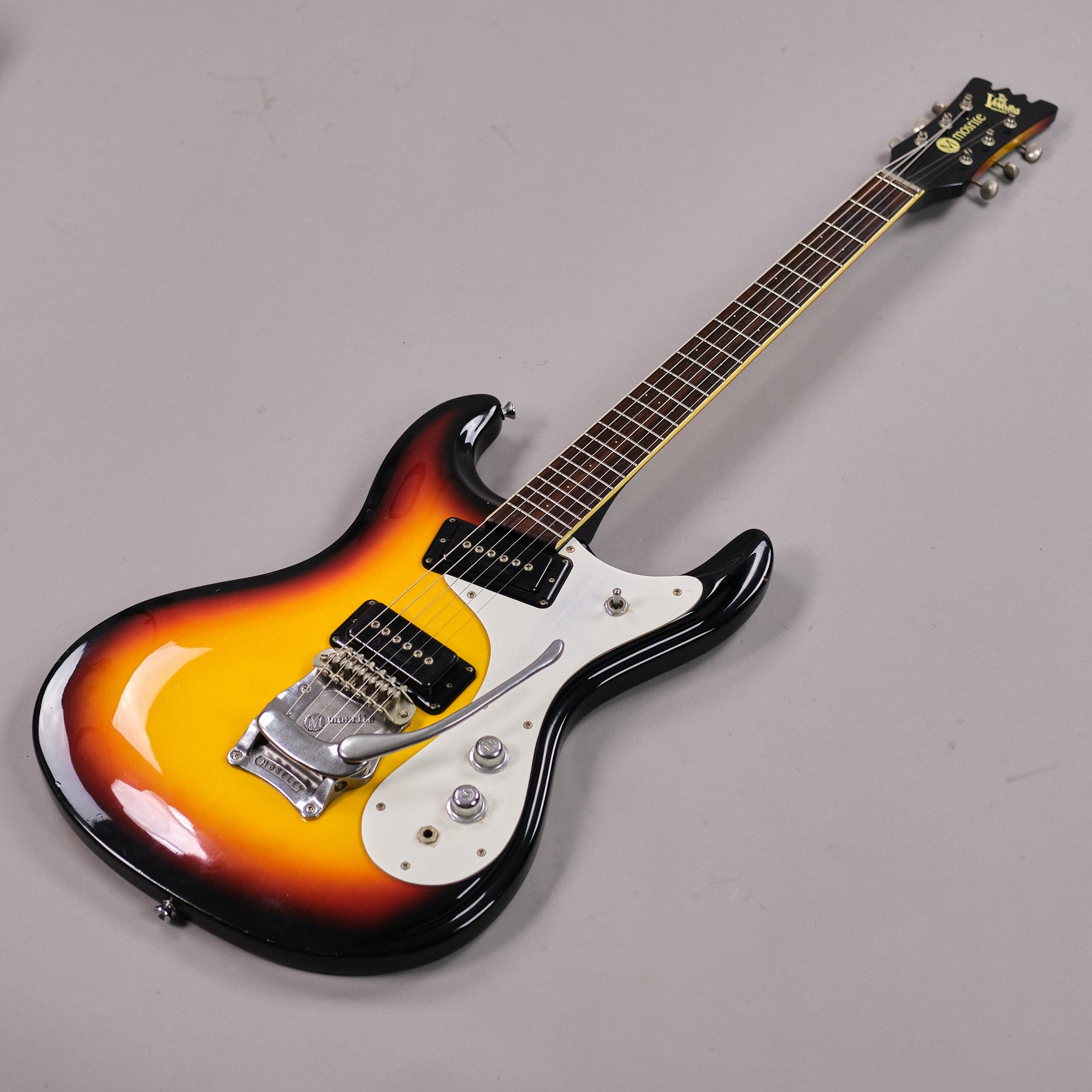 c1990s Mosrite 'The Ventures' Model (Japan, Sunburst)