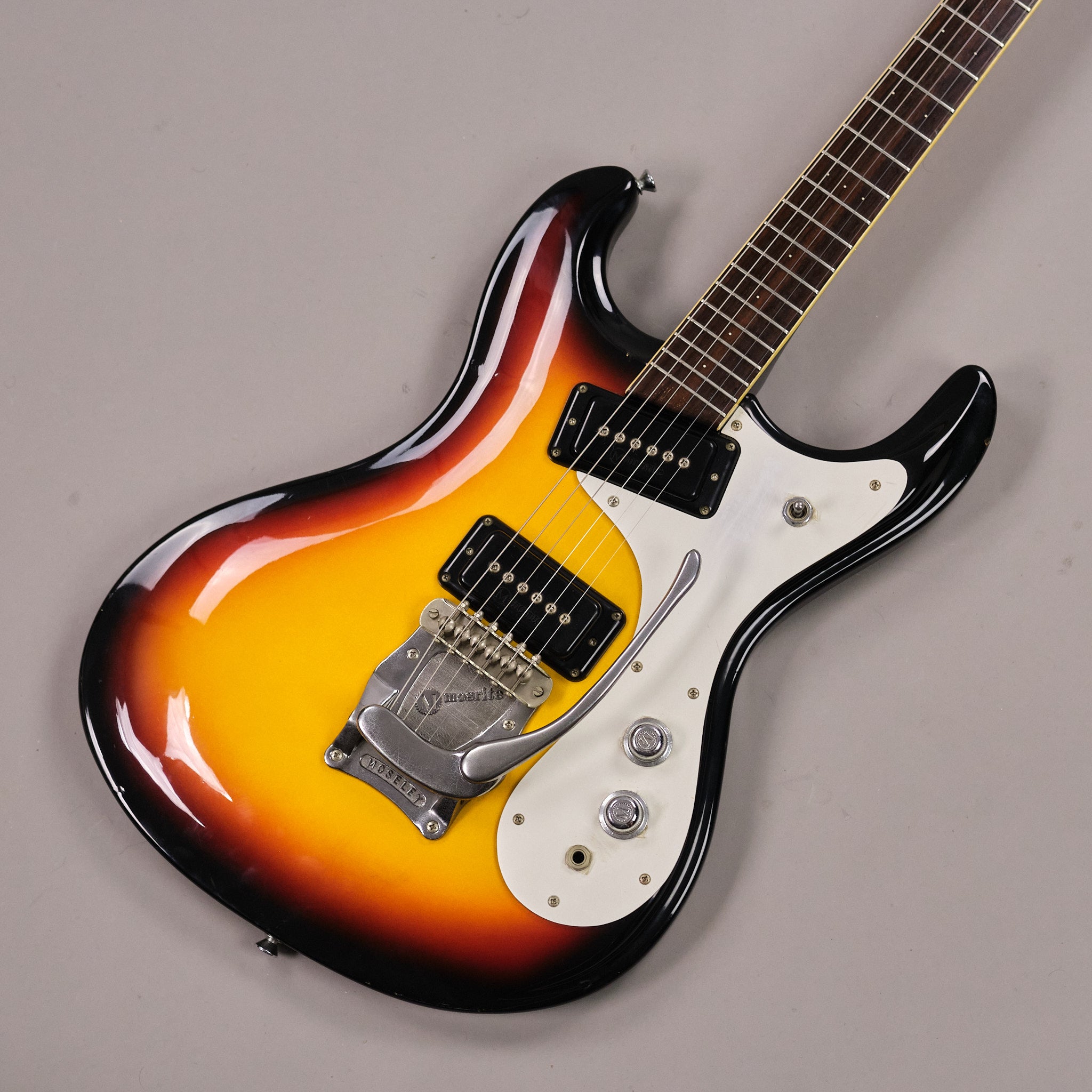 c1990s Mosrite 'The Ventures' Model (Japan, Sunburst)